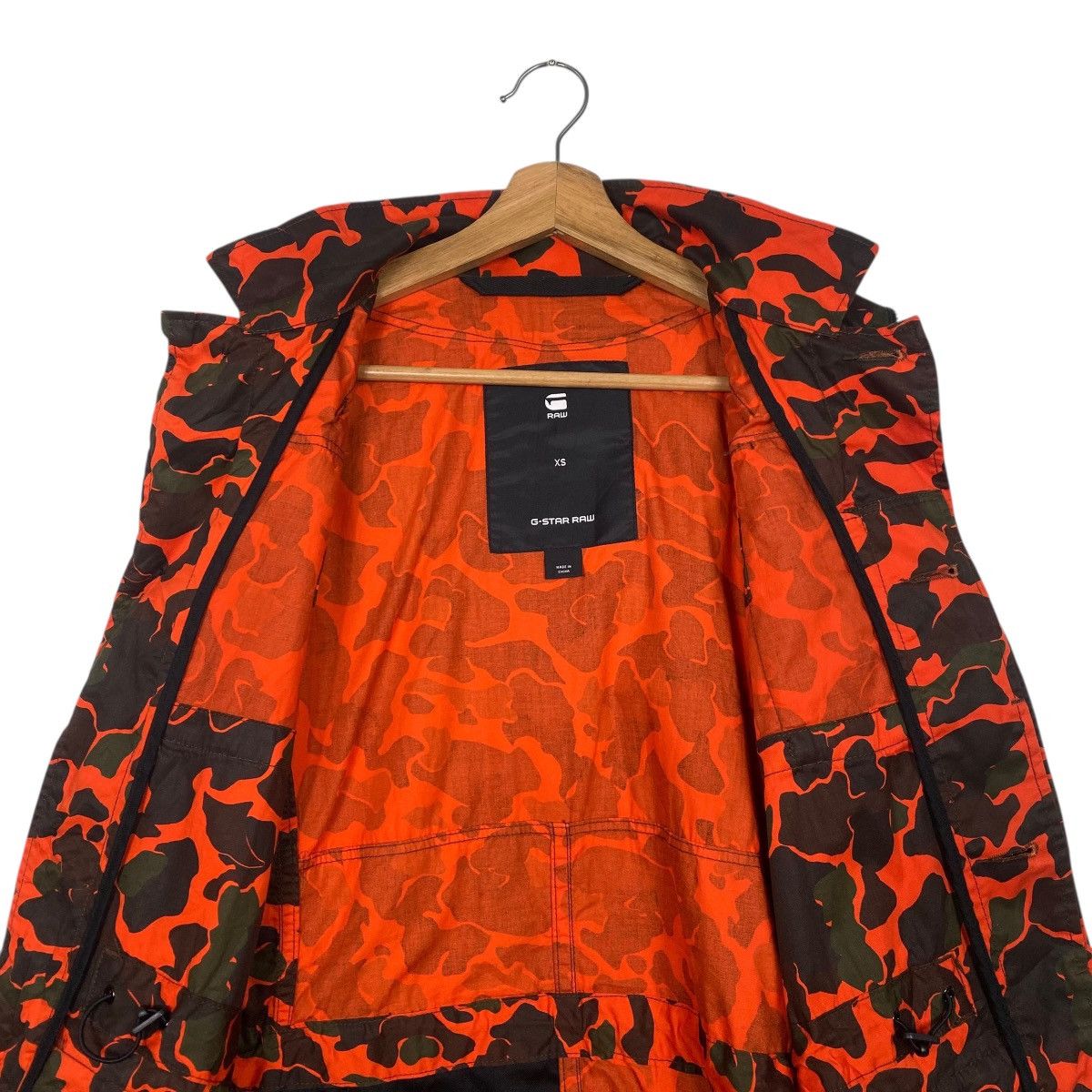 G-Star × Japanese Brand G-star raw M65 orange camoe jacket Size US XS / EU 42 / 0 - 13 Thumbnail