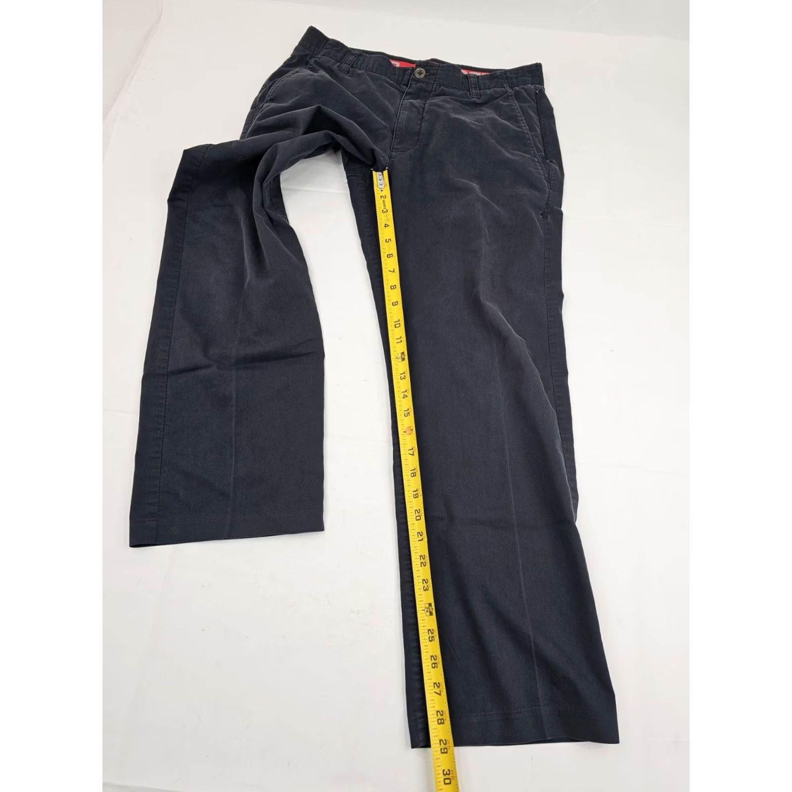 Under Armour Under Armour Stretch Chino Golf Pants Men 33X29 Washed Black Regular Fit Straight Leg Chino Golf Style Stretch Twill Pants Mens Black 90s Size US 33 - 3 Thumbnail