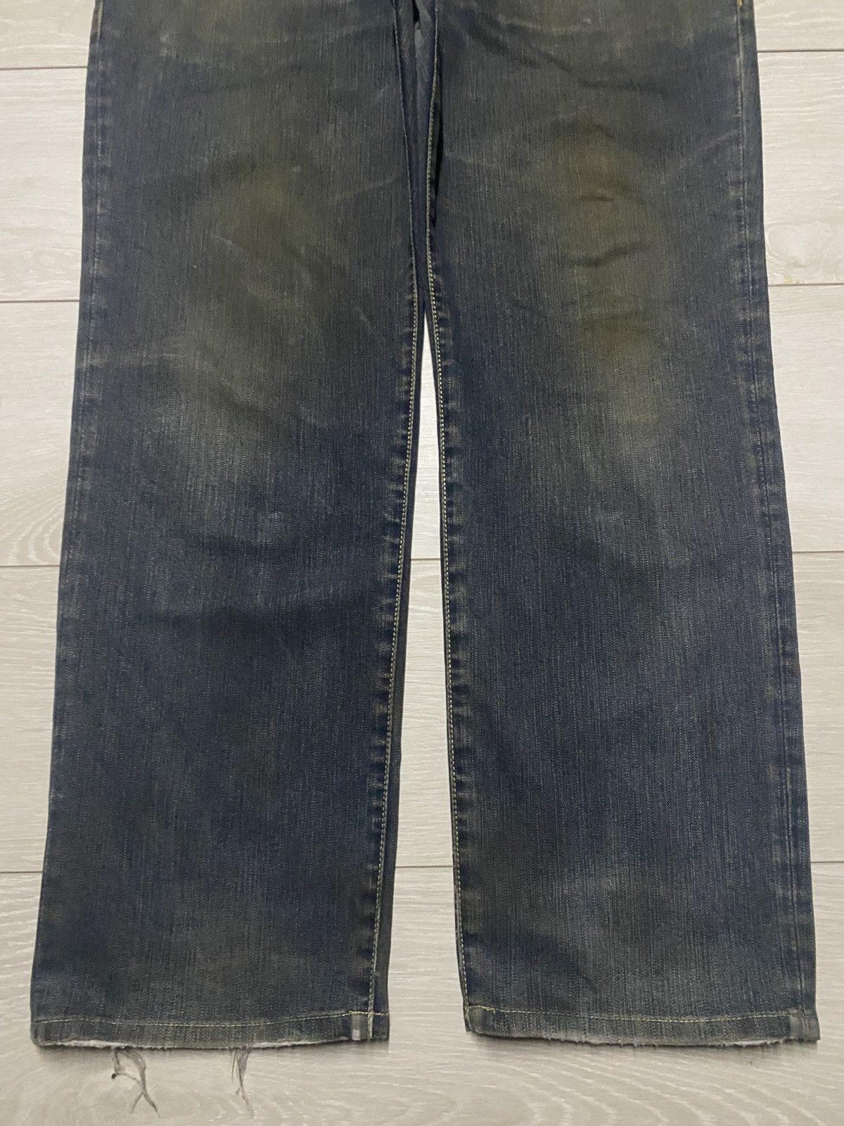 Vintage Vintage Japanese Brands Rusty Distressed Loose Jeans Size US 36 / EU 52 - 5 Thumbnail