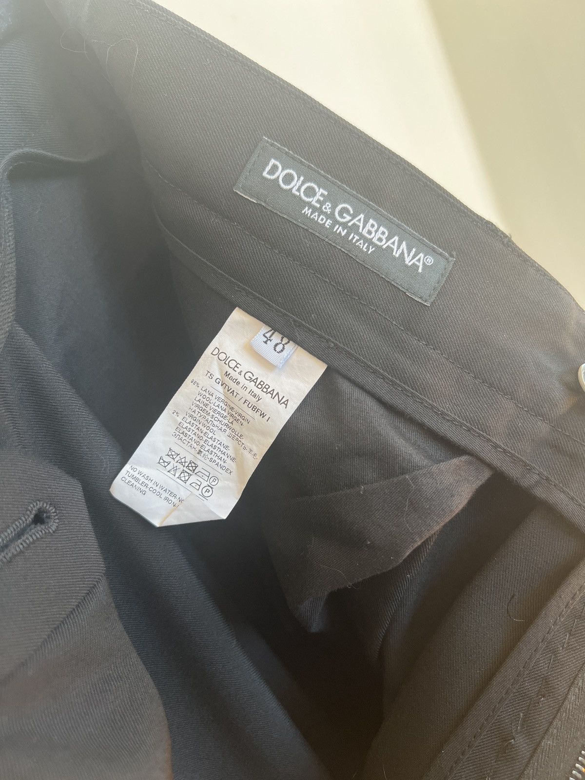 Dolce & Gabbana Dolce & Gabbana extra wide pants (FW23 Runway) Size US 32 / EU 48 - 4 Thumbnail