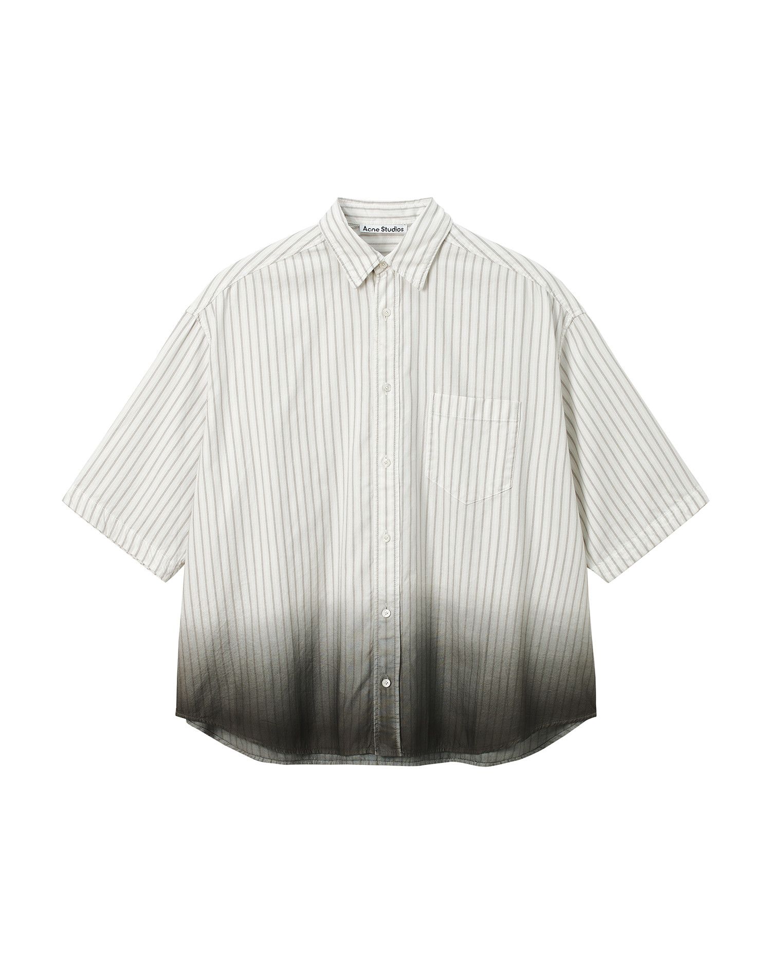 Acne Studios Acne Studios Stripe Gradient Printed Shirt Size US S / EU 44-46 / 1 - 1 Thumbnail