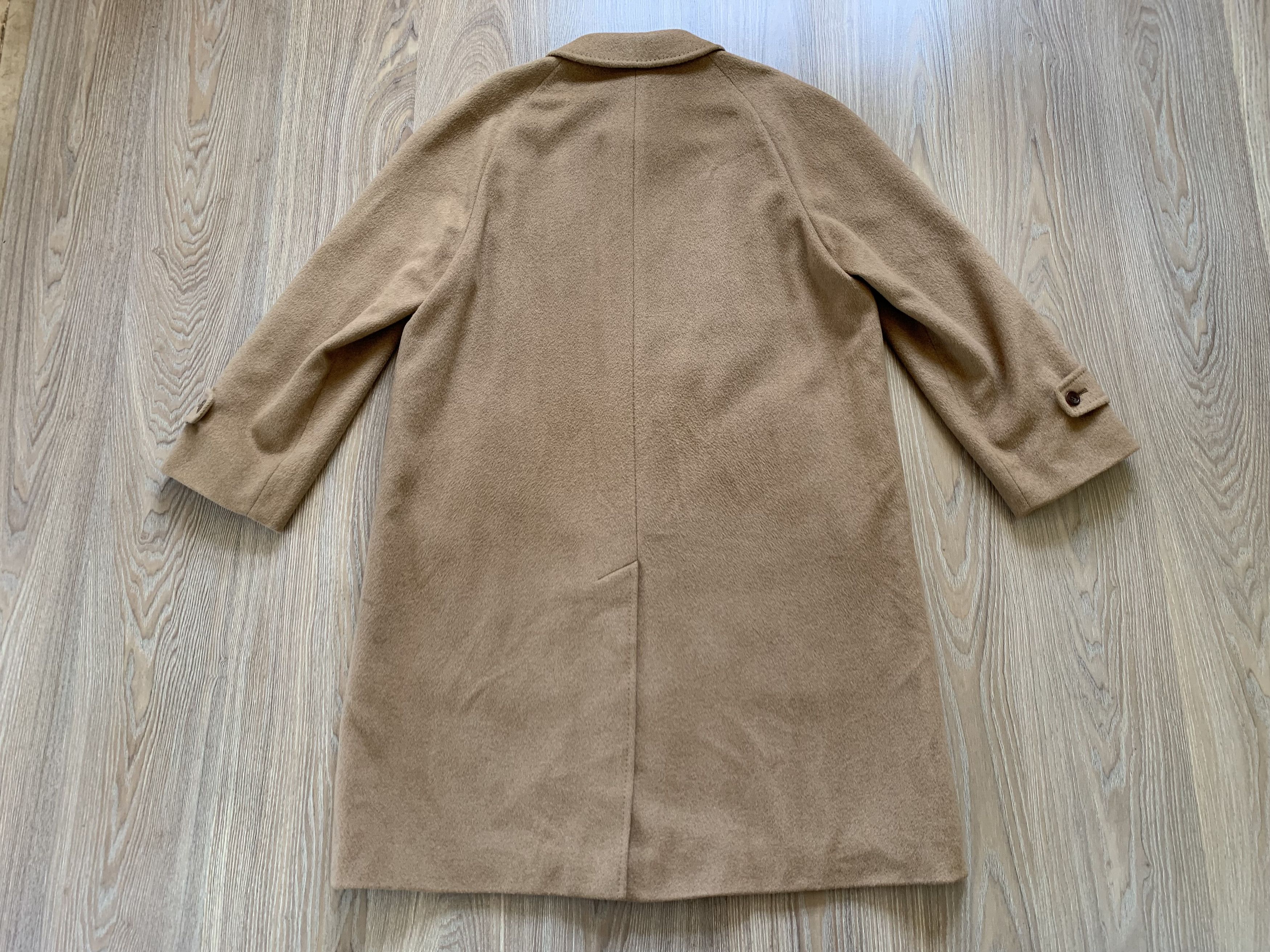 Aquascutum × Vintage Aquascutum Of London Pure Camelhair Vintage Womens Coat Size XXL / US 16-18 / IT 52-54 - 3 Thumbnail