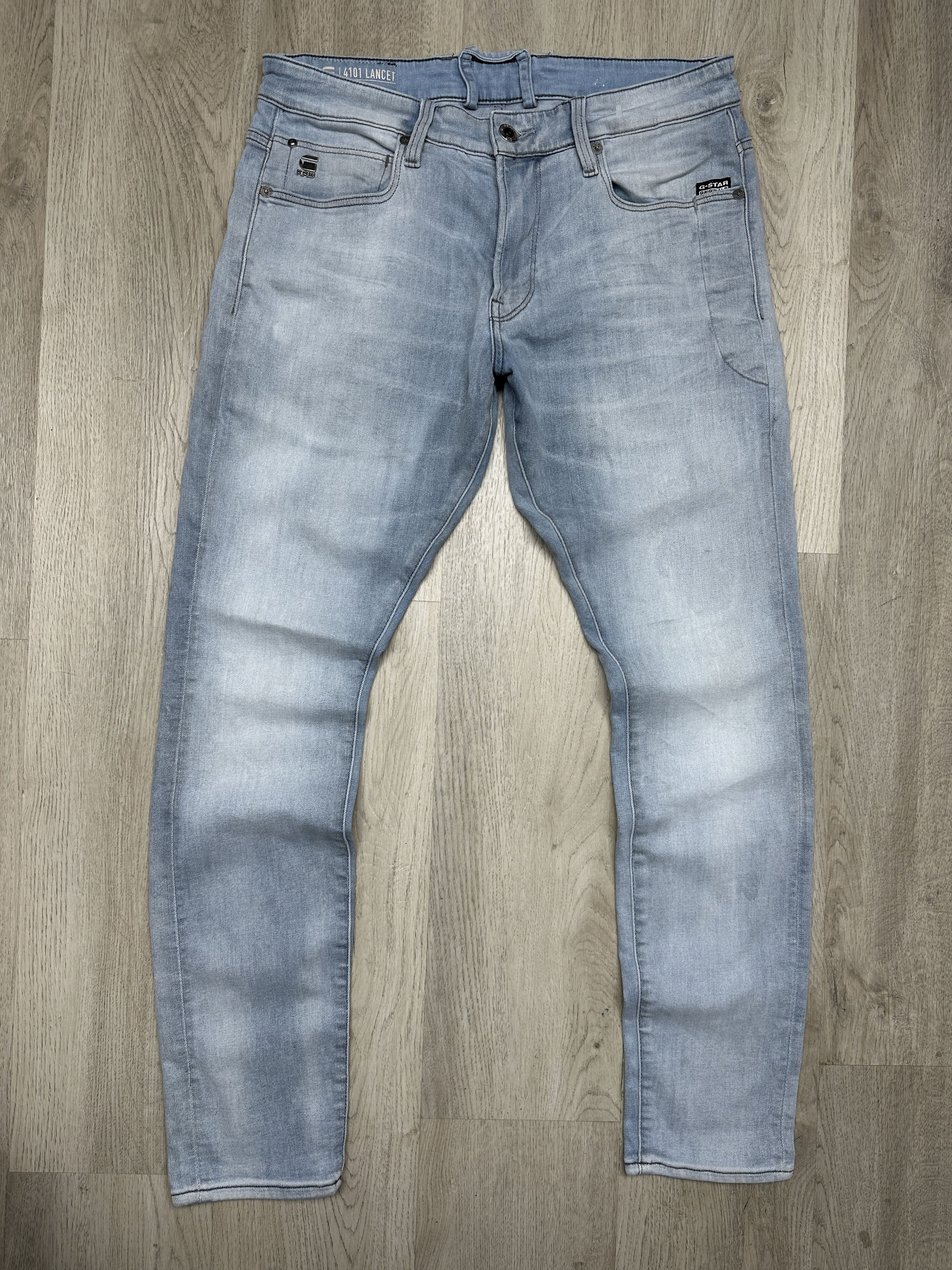 G-Star G Star Raw Mens 4101 Lancet Skinny Denim Pants Jeans Size US 34 / EU 50 - 4 Thumbnail