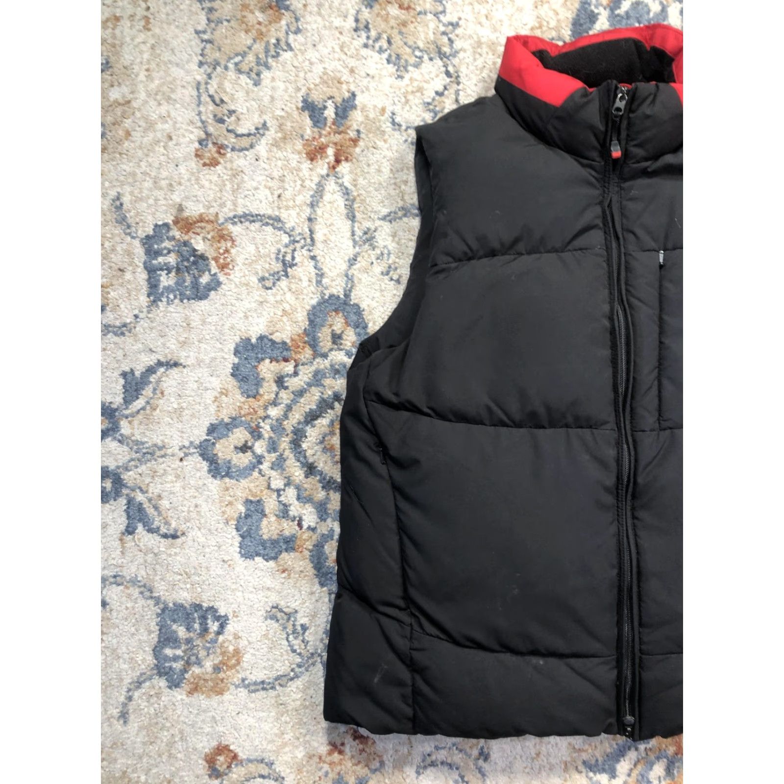 Ralph Lauren Lauren Ralph Lauren Puffer Vest Womens XL Black Red Full Zip Quilted Outdoor Ski Vest Size XL / US 12-14 / IT 48-50 - 3 Thumbnail