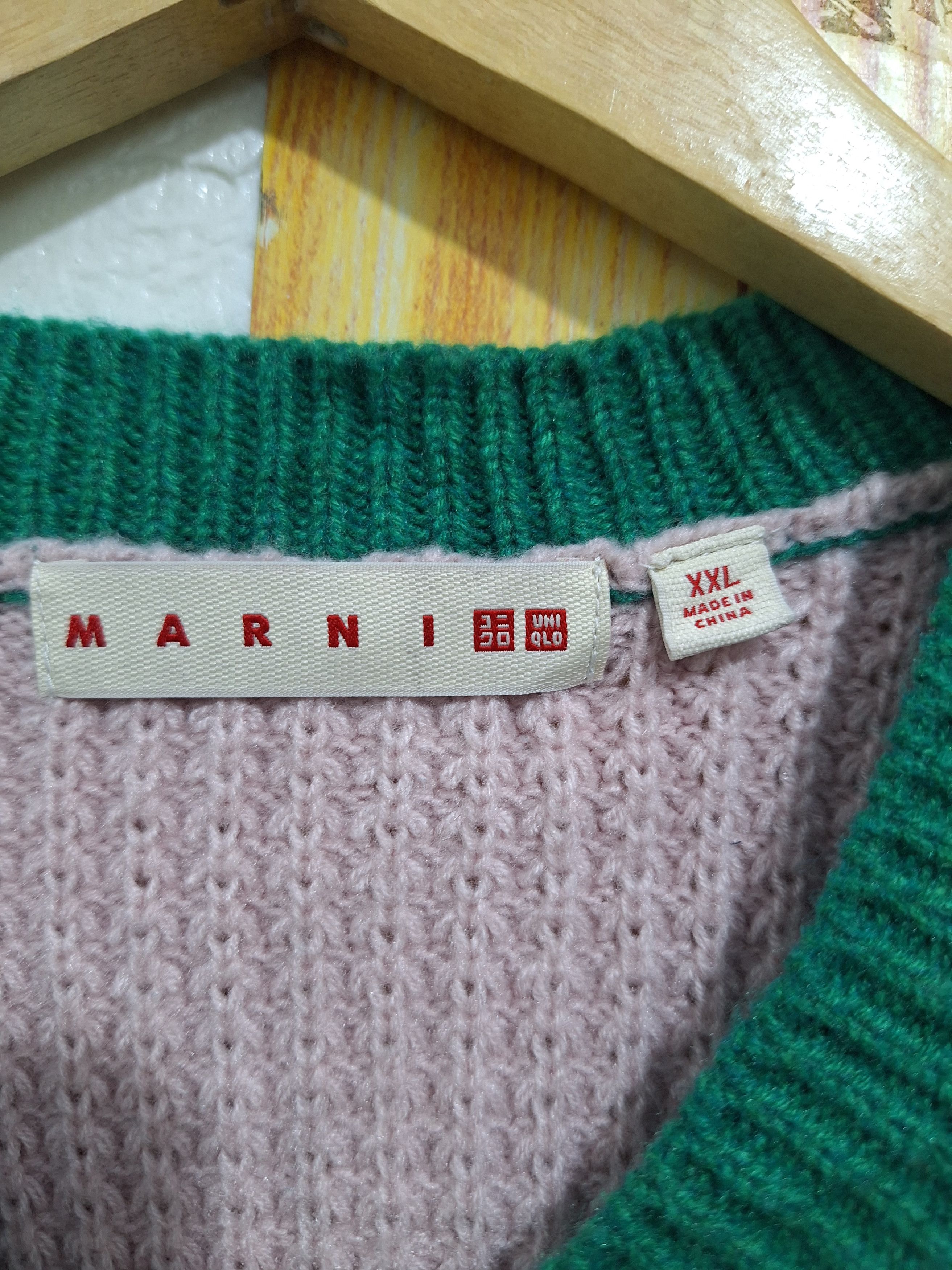 Marni × Uniqlo Marni × Uniqlo Vest Knitt Size US XXL / EU 58 / 5 - 3 Thumbnail