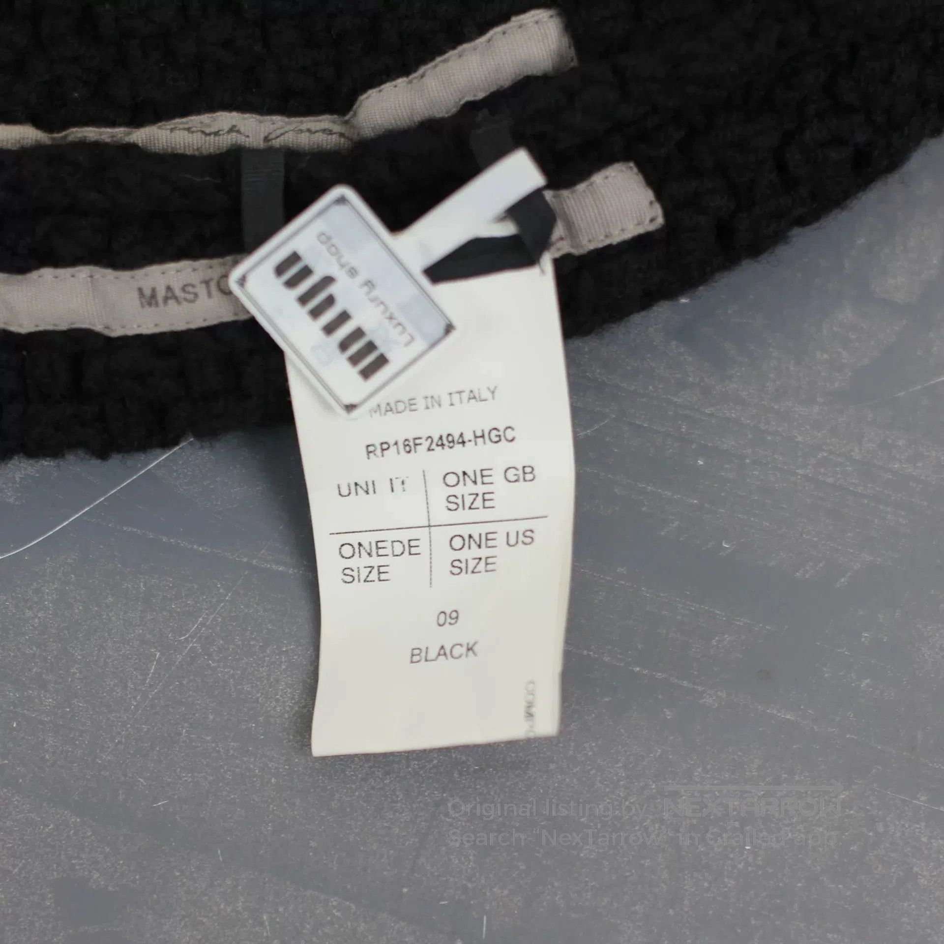 Rick Owens rick owens uncommon wool beanie hat. Size ONE SIZE - 5 Thumbnail