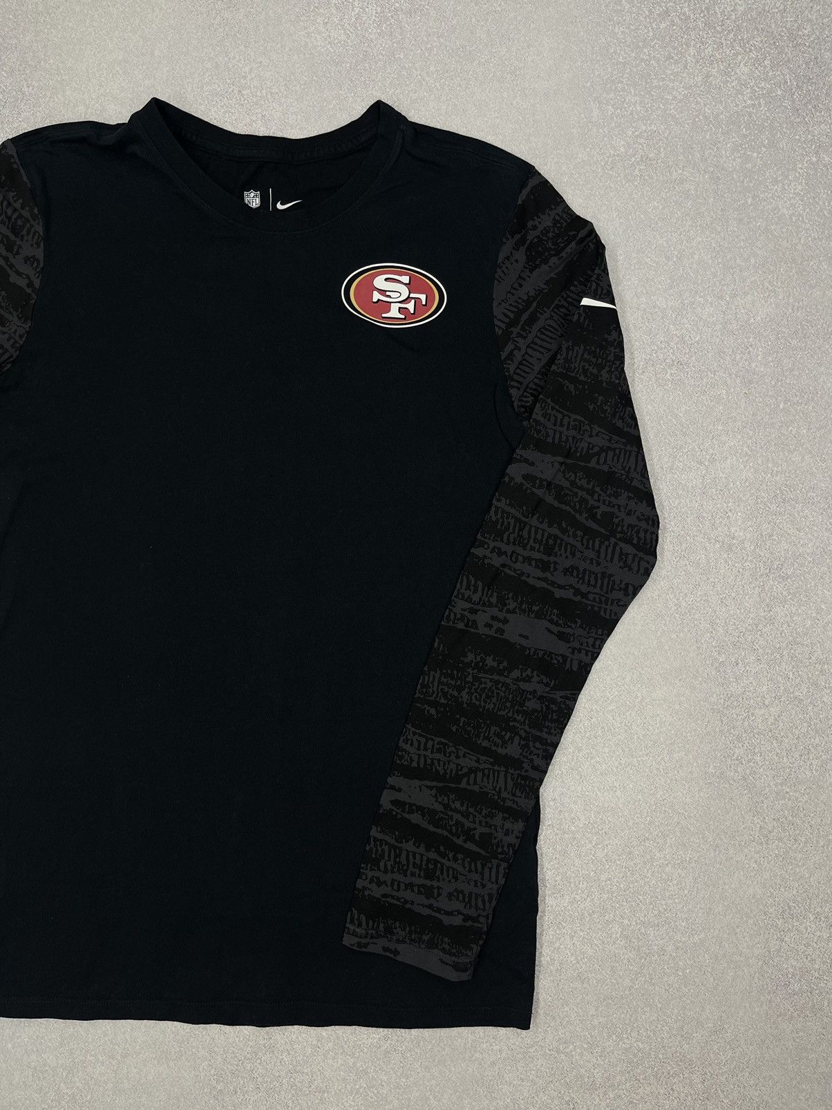 Nike Nike NFL SF San Francisco Black Longsleeve Soccer Jersey Size US S / EU 44-46 / 1 - 3 Thumbnail