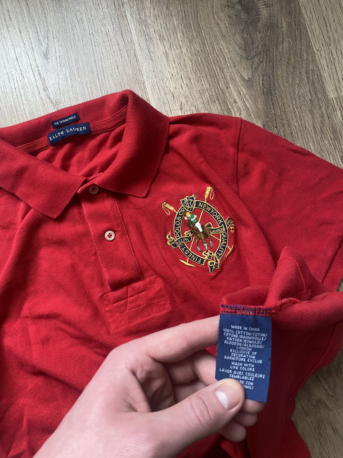 Polo Ralph Lauren × Vintage Vintage Polo Ralph Lauren New York rugby polo shirt Size US S / EU 44-46 / 1 - 5 Thumbnail