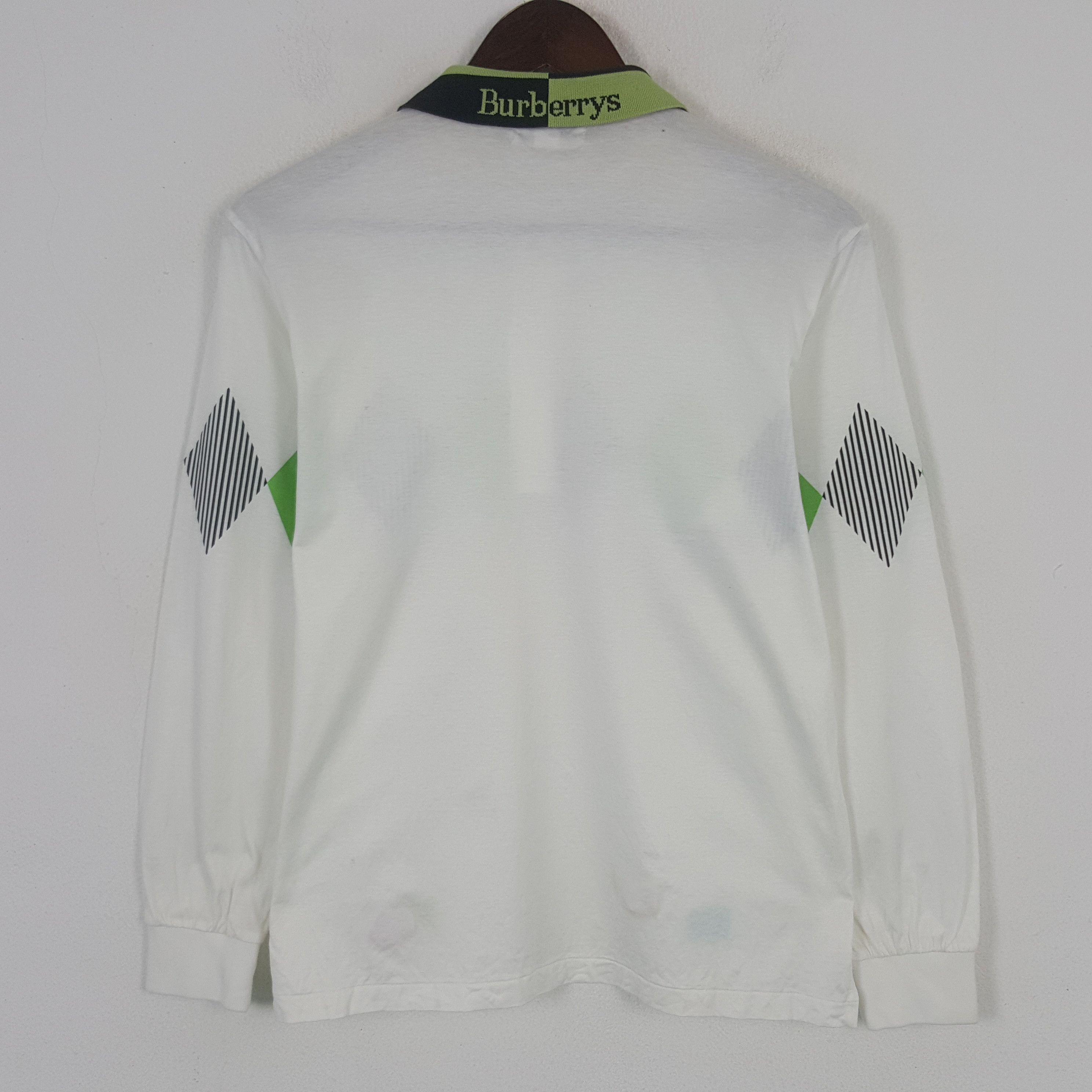 Burberry × Vintage Vintage Burberrys Polos Shirt Size L / US 10 / IT 46 - 3 Thumbnail