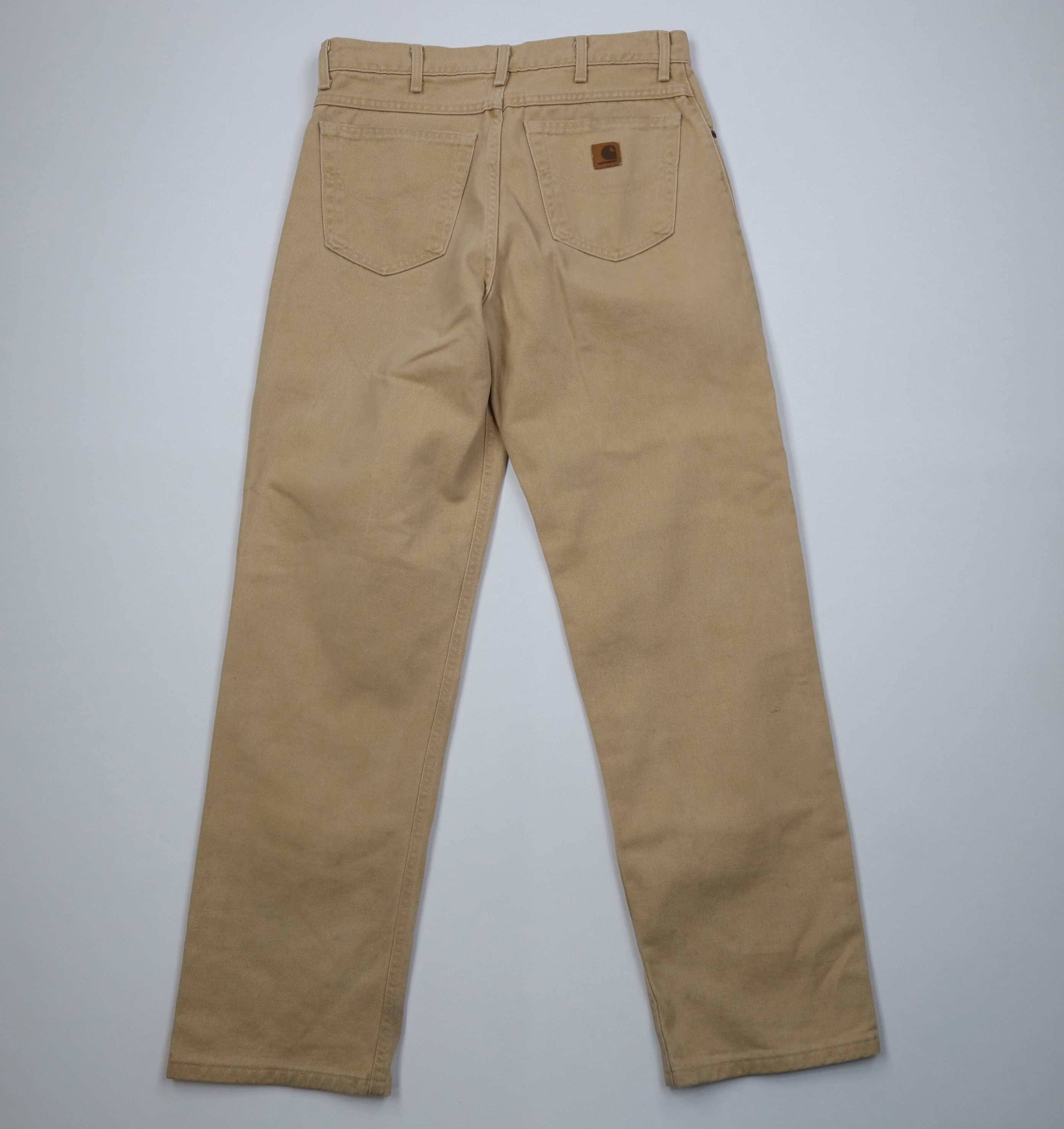 Carhartt Vintage 90s Carhartt Wide Leg Denim Jeans Wheat Brown USA Size US 34 / EU 50 - 10 Thumbnail