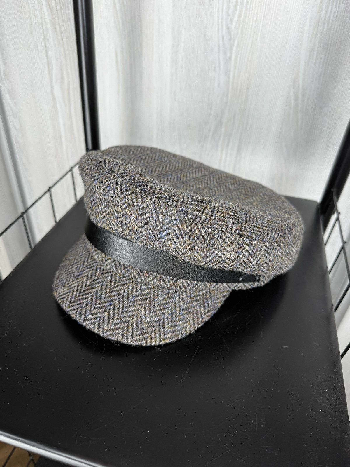 Harris Tweed Harris Tweed Helen Leigh grey hat Size ONE SIZE - 10 Thumbnail