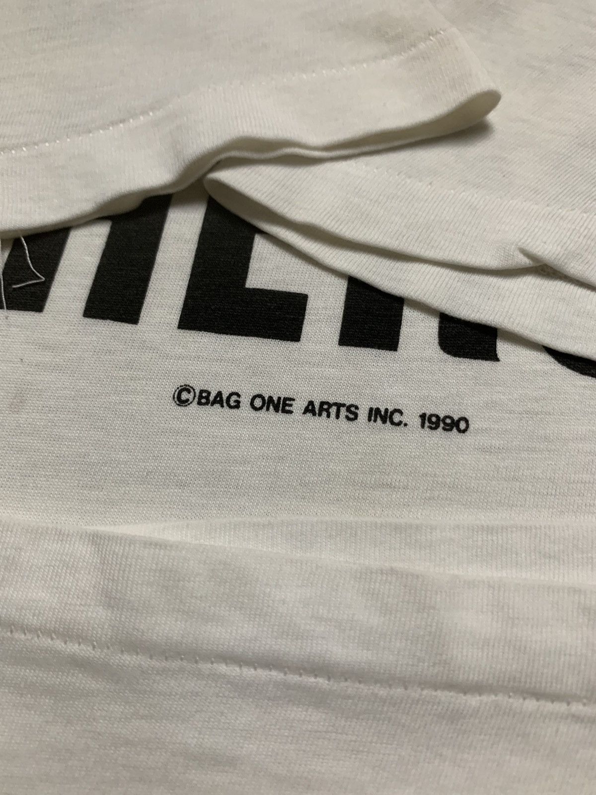 Vintage John Lennon WORKING CLASS HERO 1990 Bag One Arts Inc Size US L / EU 52-54 / 3 - 3 Thumbnail