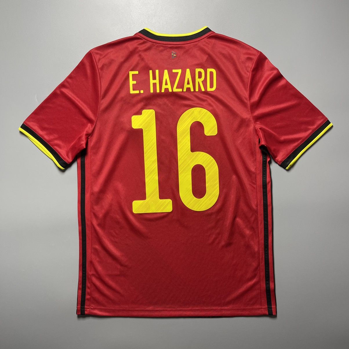 Adidas × Vintage 13-14Y BELGIUM ADIDAS 2020 EURO FOOTBALL JERSEY #16 HAZARD Size US XS / EU 42 / 0 - 1 Thumbnail