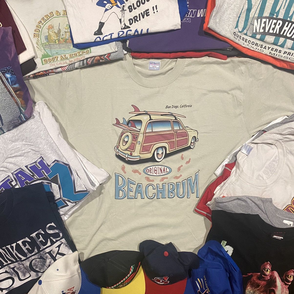 Vintage Vintage “Beach Bum” Shirt Size US XXL / EU 58 / 5 - 1 Thumbnail