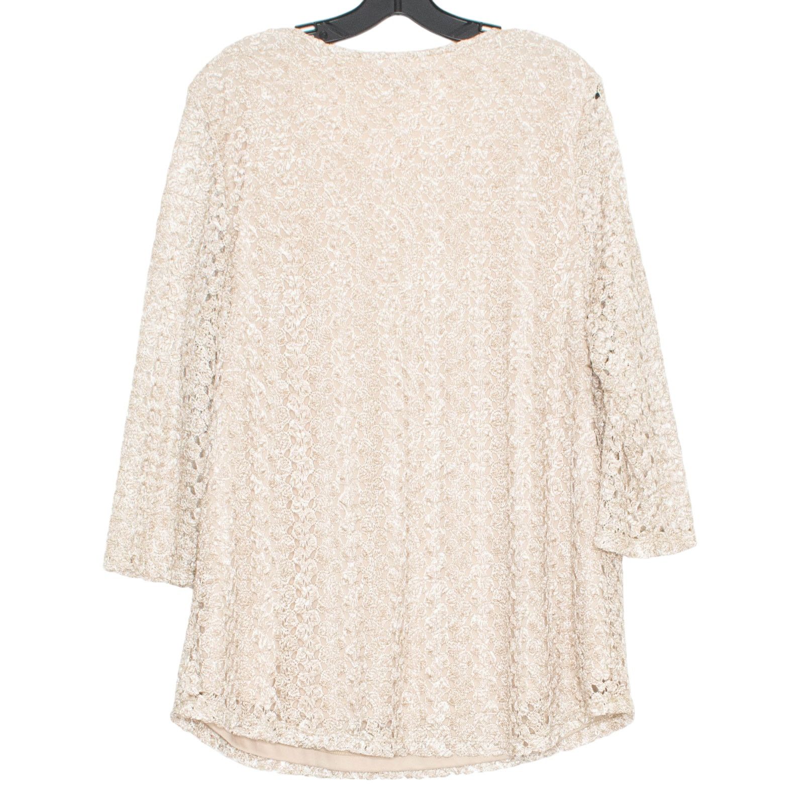 JM Collection JM Collection Top Boho Lace Tunic Sheer Dressy Romantic XXL Size XXL / US 16-18 / IT 52-54 - 3 Thumbnail