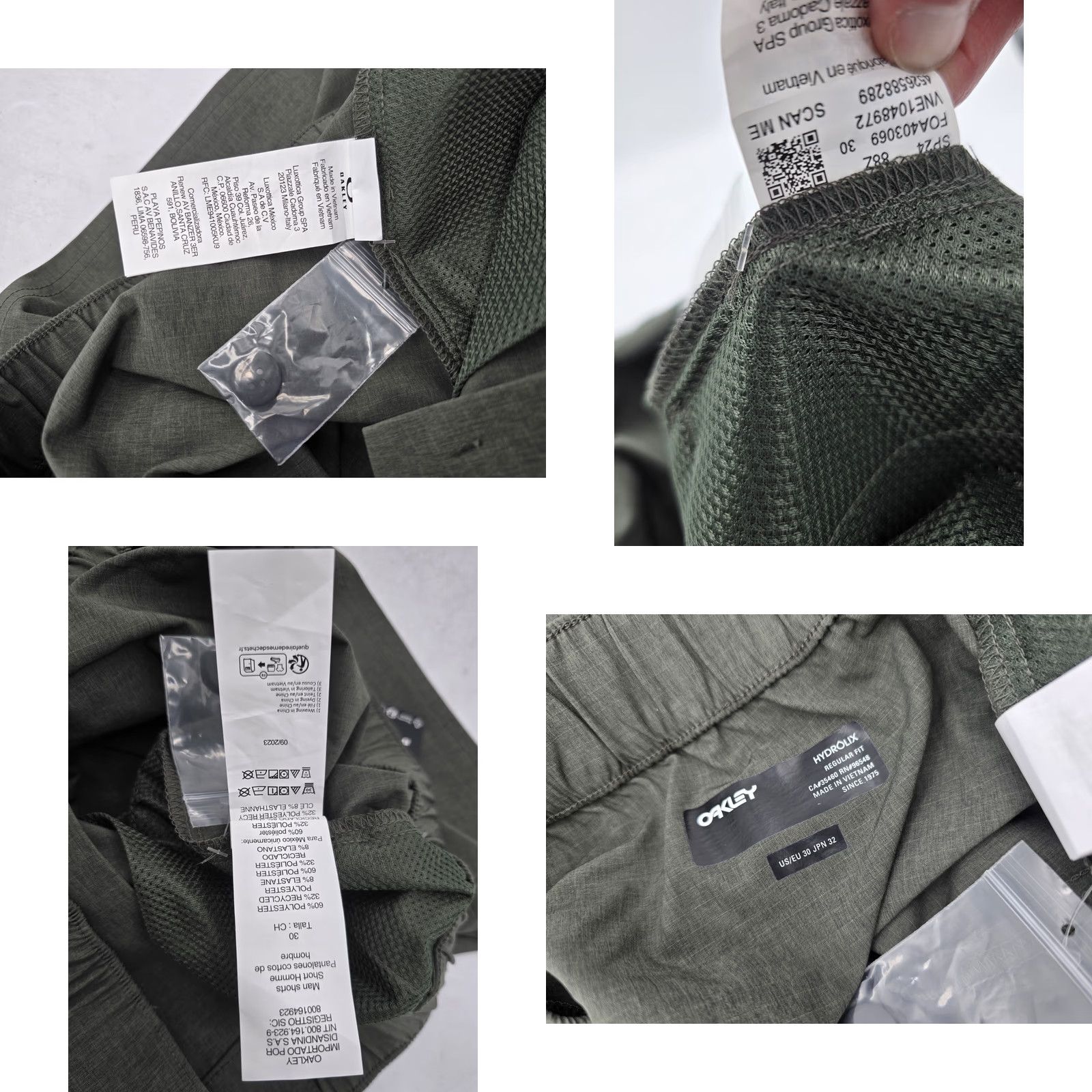 Oakley Oakley Men's Adventure Chino Short 19'' Color Green Size 30 Size US 30 / EU 46 - 8 Thumbnail