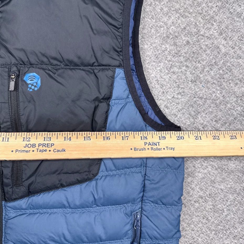**Mens Mountain Hardware Dynotherm Blue 650 Goose Down Puffer Vest** User: Mens Mountain Hardware Dynotherm Blue 650 Goose Down Puffer Vest