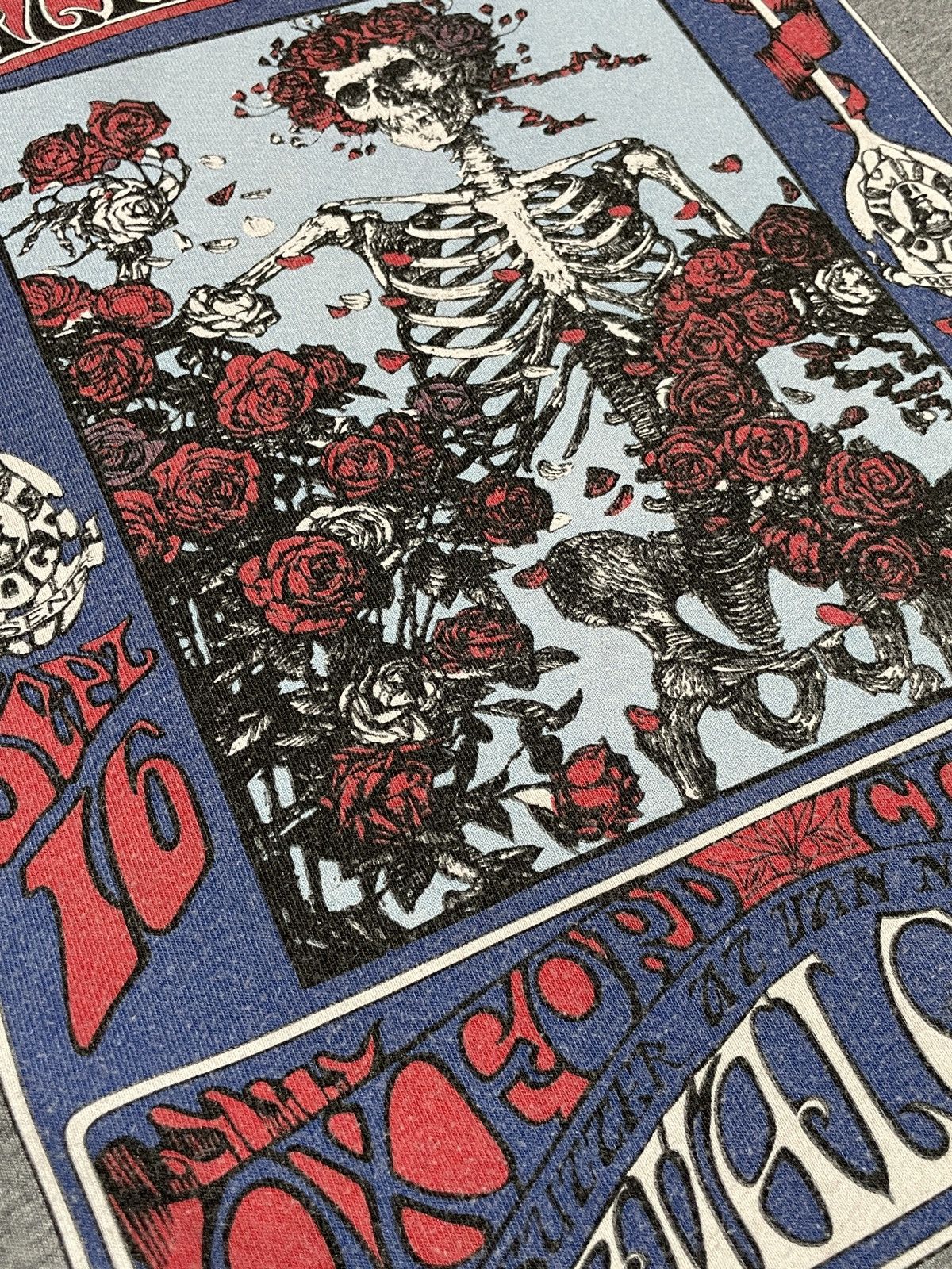 Levi's Vintage Grey T-Shirt Tee Levis Grateful Dead Size US M / EU 48-50 / 2 - 3 Thumbnail