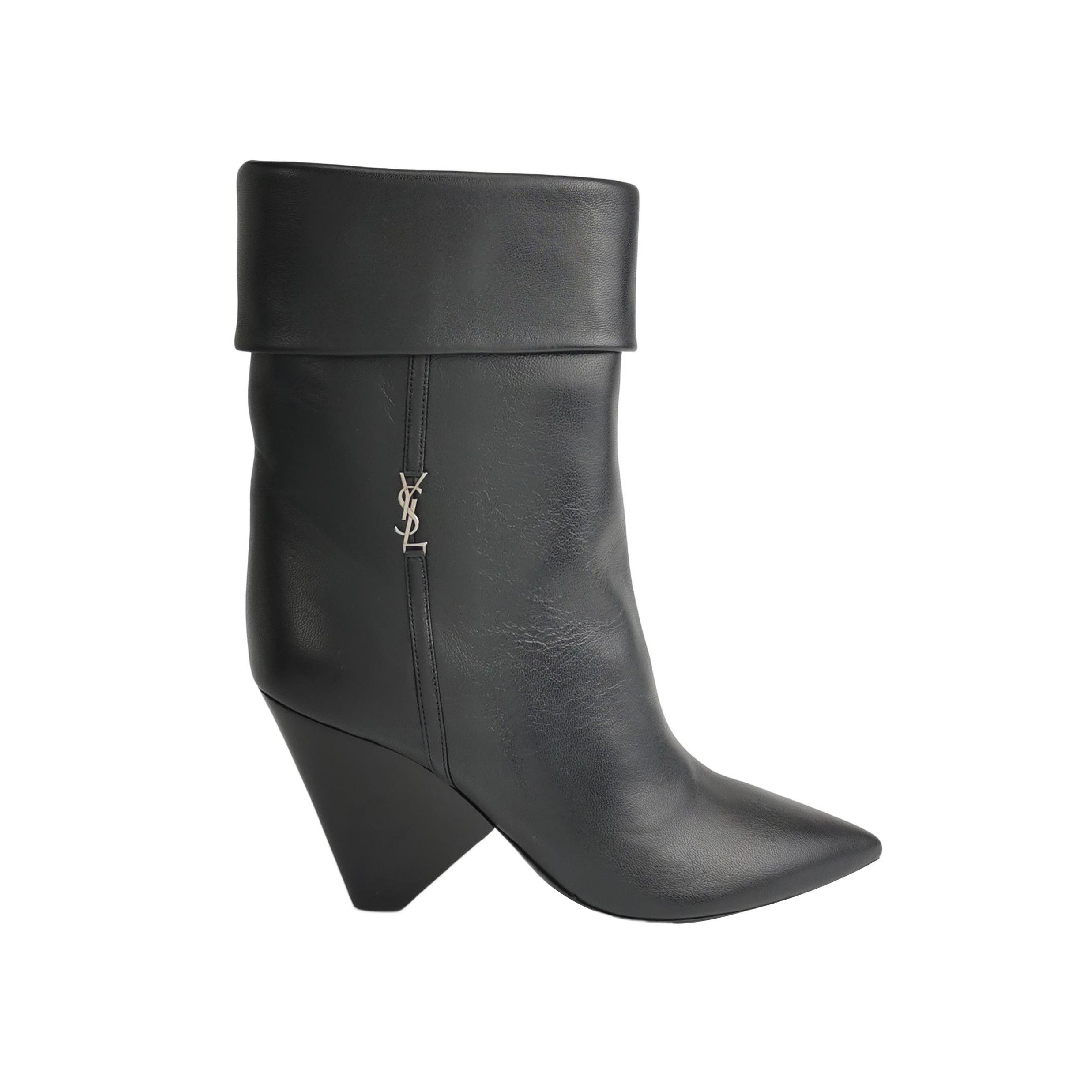 Saint Laurent Paris Saint Laurent YSL Logo Ankle Boots Size 36 Size US 6 / IT 36 - 1 Thumbnail