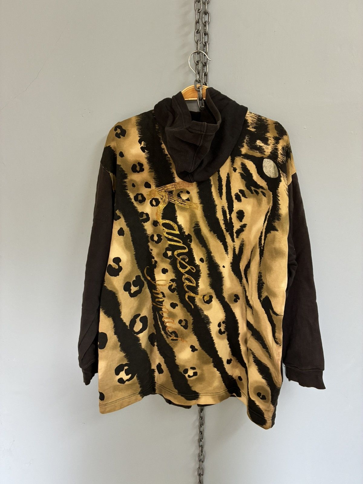 Kansai Yamamoto Vintage Kansai Impact zip up hoodie distress Size US L / EU 52-54 / 3 - 2 Thumbnail
