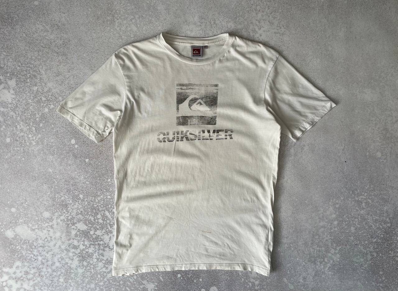 Quicksilver × Quiksilver Vintage 90s Quiksilver Surf Style T-shirt Big Logo Y2K Rare Size US XL / EU 56 / 4 - 1 Thumbnail