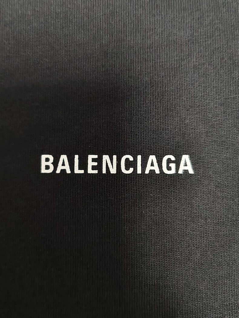 Balenciaga Balenciaga 23ss classic small logo washed short sleeve T-sh Size US M / EU 48-50 / 2 - 3 Thumbnail