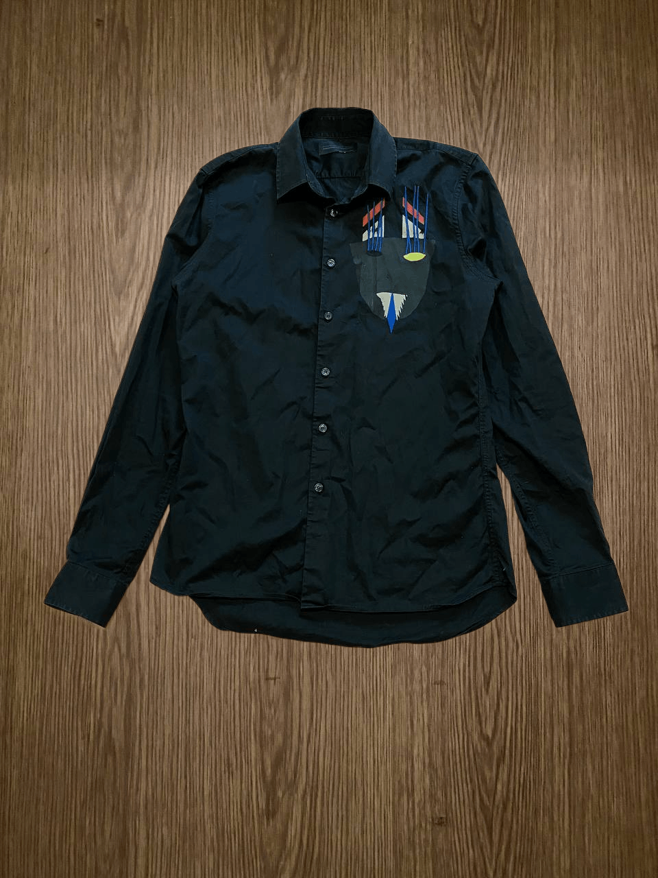 Diesel Diesel Shirt Vintage Long Sleeve Button Ups Size US S / EU 44-46 / 1 - 1 Thumbnail