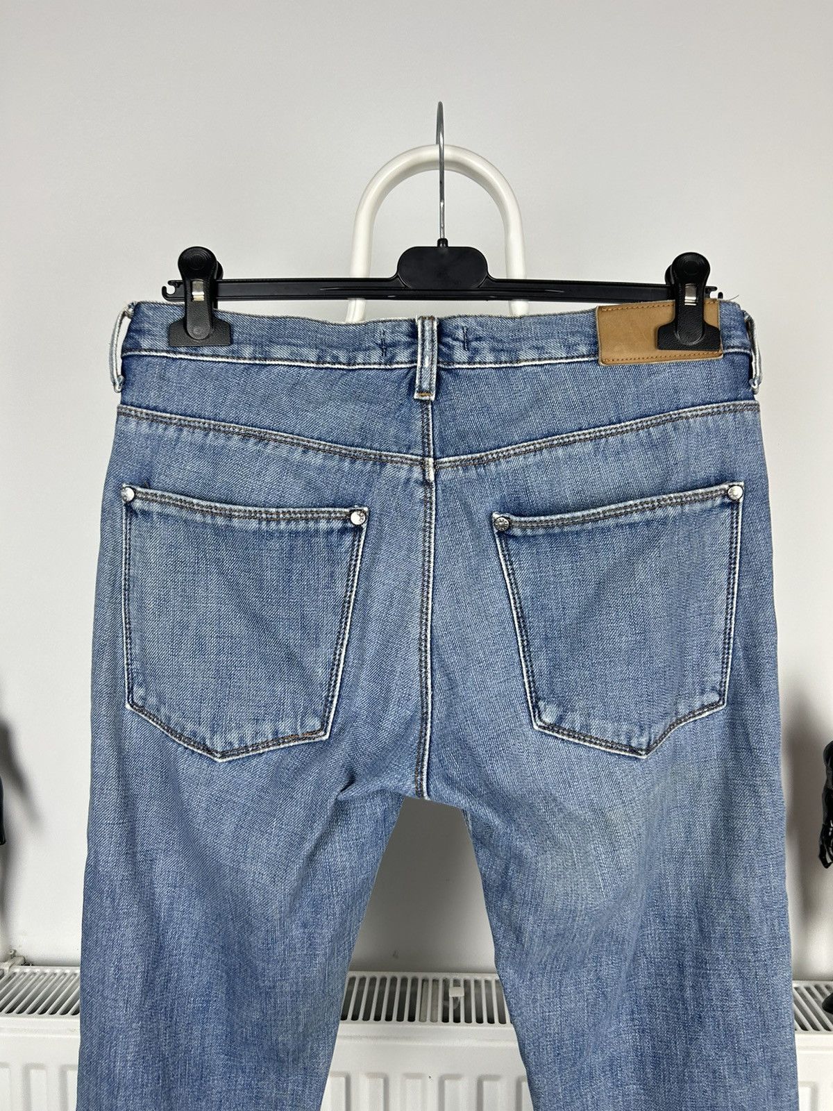 Acne Studios × Vintage Vintage Acne Studios Light Blue Denim Hype Distressed Jeans Size US 30 / EU 46 - 10 Thumbnail