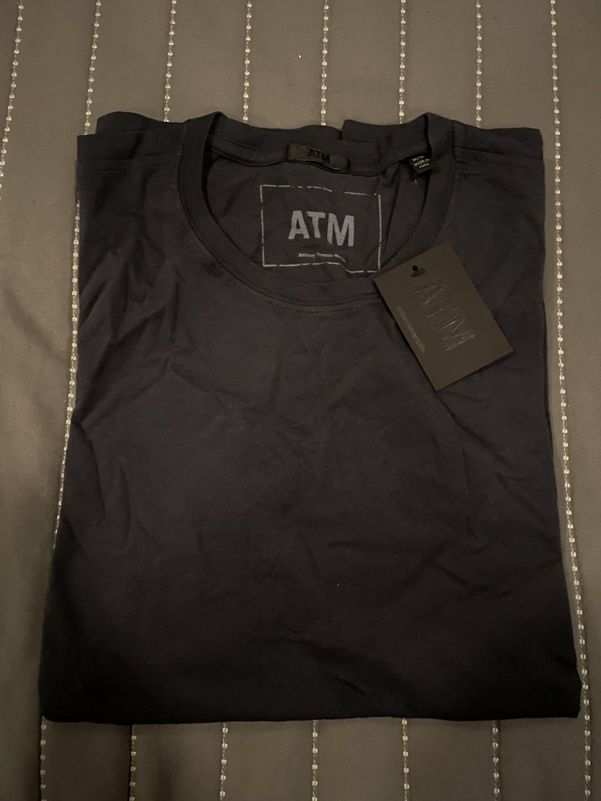 ATM Anthony Thomas Melillo Anthony Thomas Melillo Black T-Shirt Size US M / EU 48-50 / 2 - 1 Thumbnail