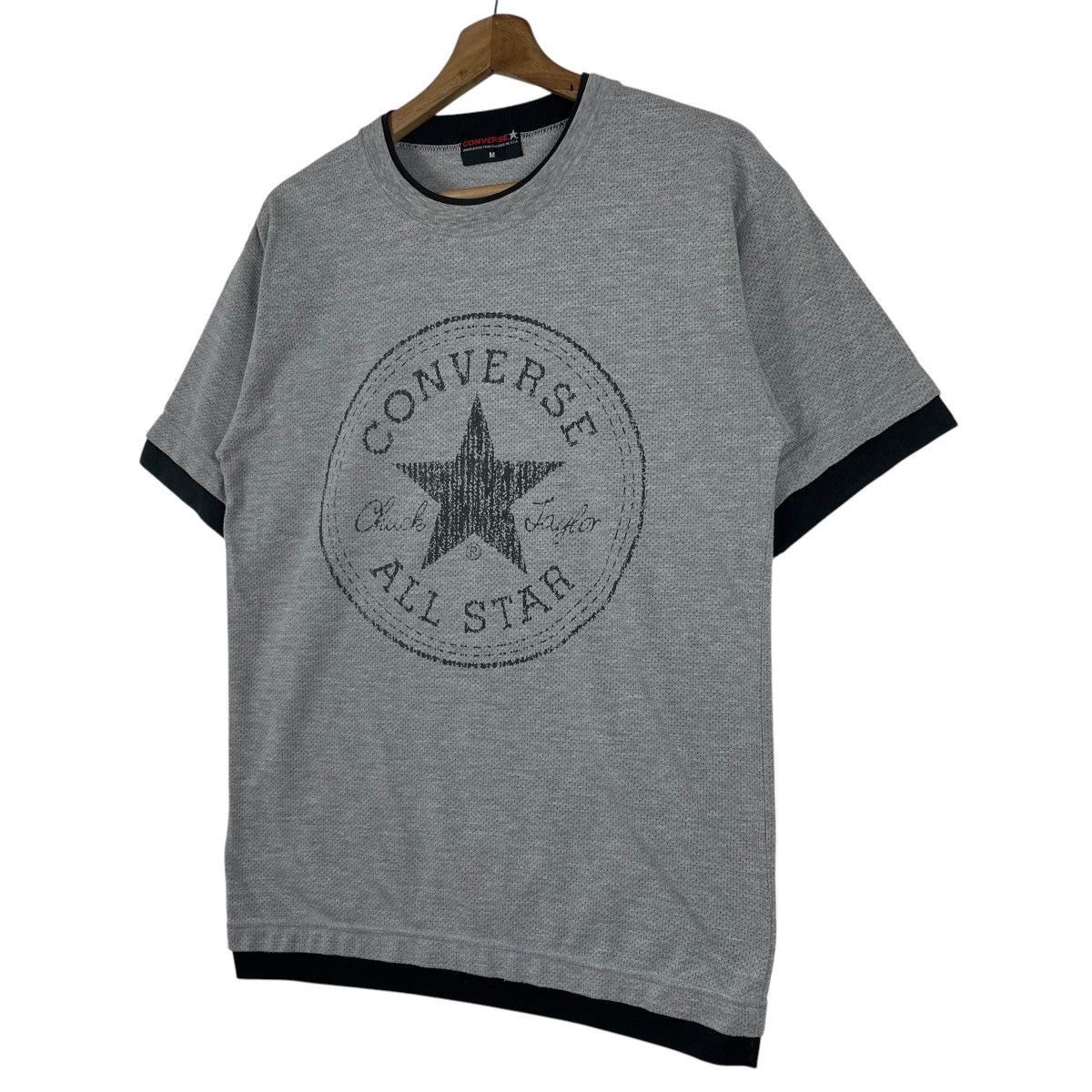 Converse × Vintage Vintage Converse All Star Hip Hop Tee Shirt Size US M / EU 48-50 / 2 - 5 Thumbnail