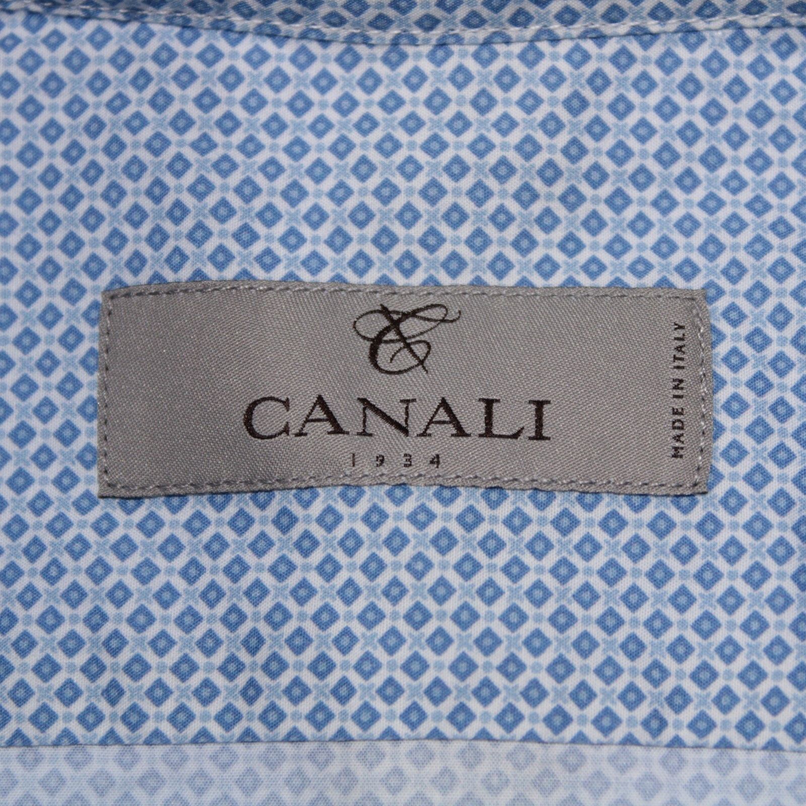 Canali Canali New with tags Shirt Size S US In Blue Size US S / EU 44-46 / 1 - 9 Thumbnail