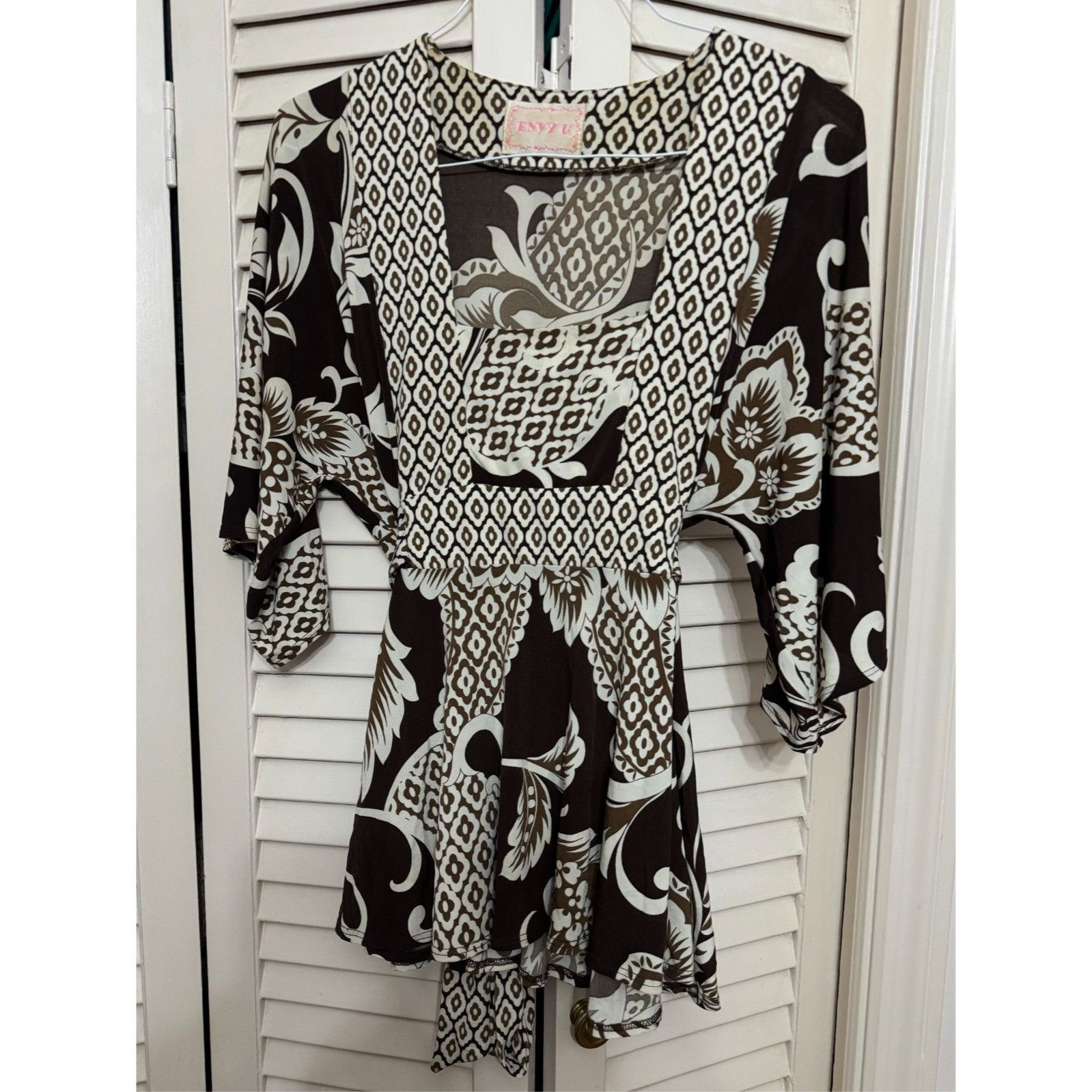 Other Envy U flare sleeve tie back shirt top size L Size L / US 10 / IT 46 - 2 Thumbnail