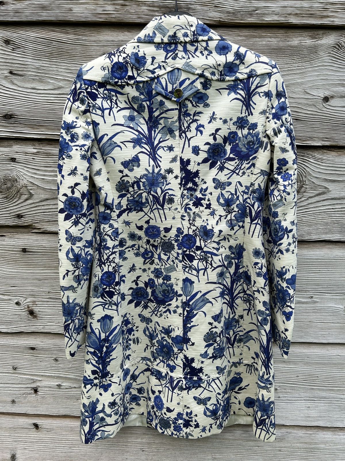 Gucci Gucci Spring Coat Chester Coat Flora Trench S06 Runway 40 Size S / US 4 / IT 40 - 8 Thumbnail
