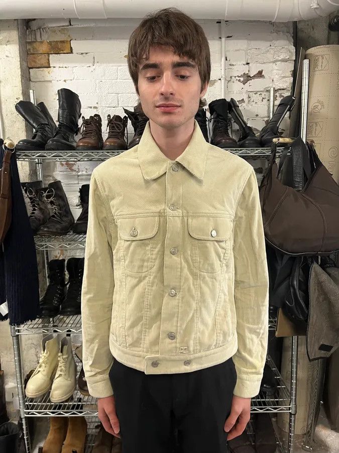 Courreges SS2023 Courreges Beige Velvet Bondage Jacket Size US S / EU 44-46 / 1 - 2 Thumbnail