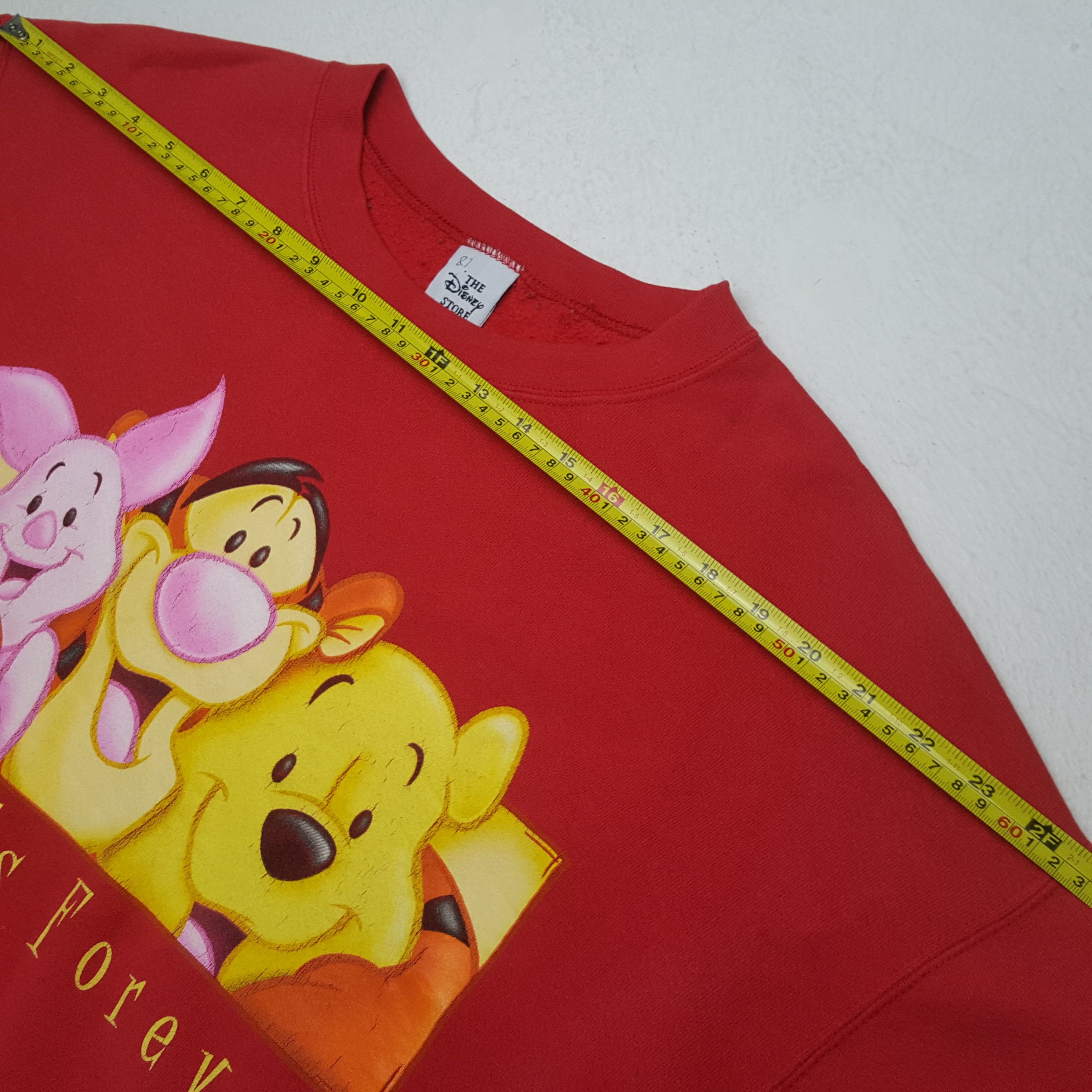 Disney Winnie The Pooh Friends Forever Sweatshirt RR7 Size US XL / EU 56 / 4 - 6 Thumbnail