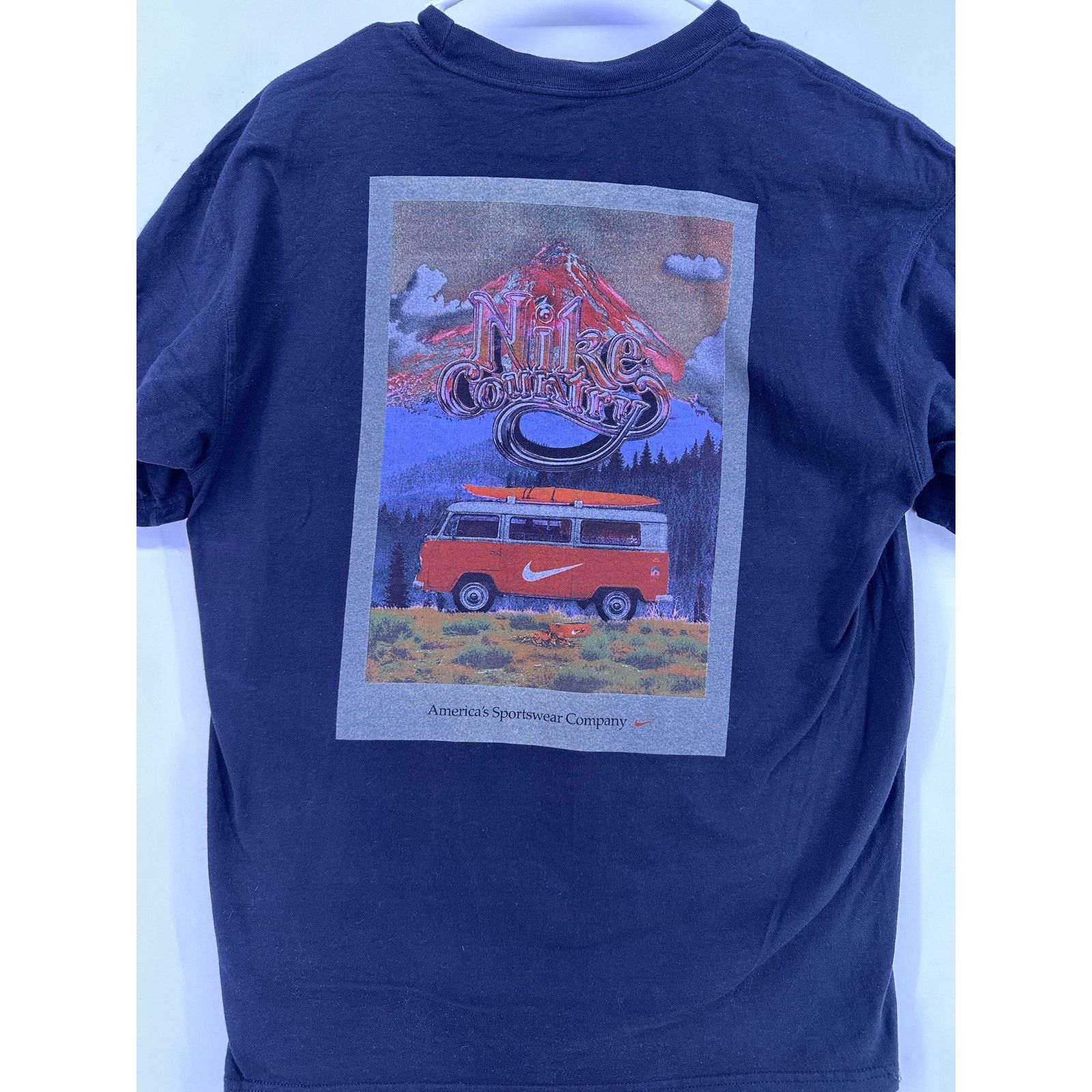 Nike Nike Country Americas Sportswear Co Size Medium Black Tshirt Size US M / EU 48-50 / 2 - 6 Thumbnail