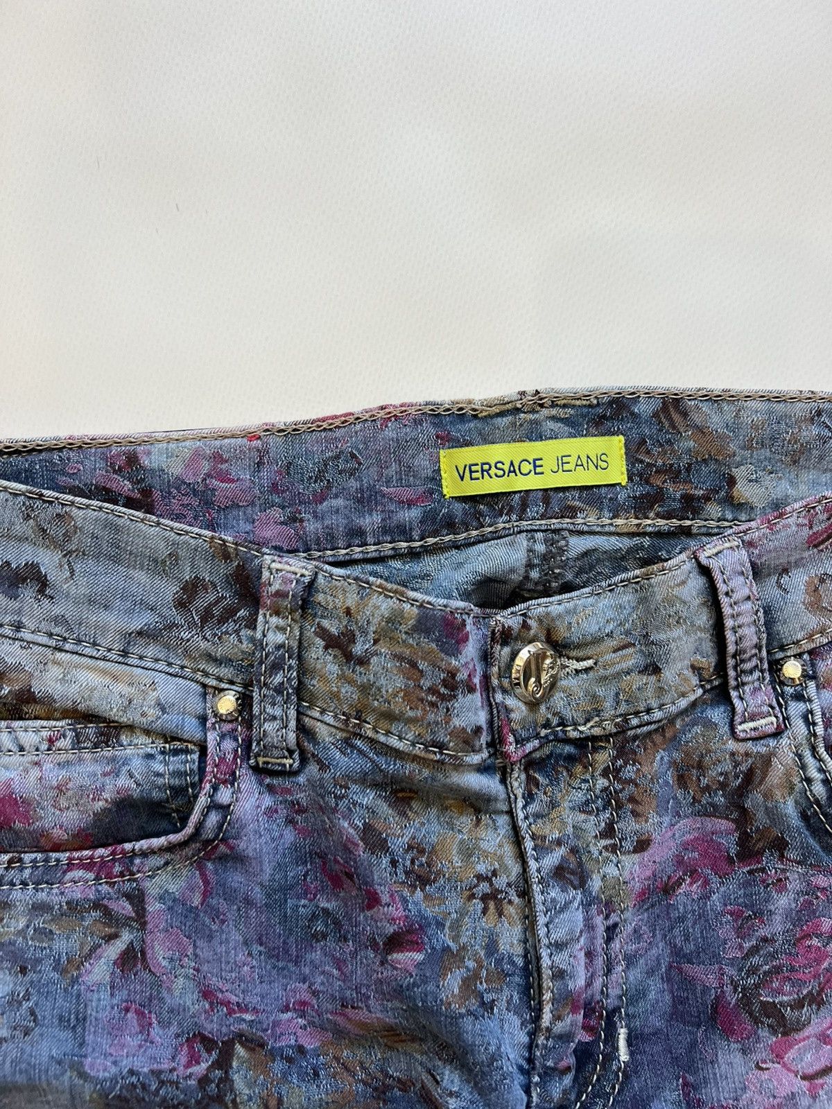 Versace Versace Purple Pants Womens Size 27" / US 4 / IT 40 - 7 Thumbnail