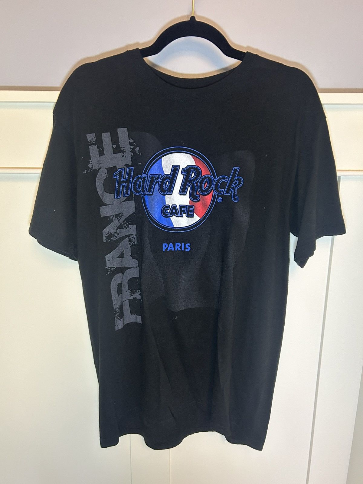 Hard Rock Cafe × Vintage Hard Rock Cafe Paris France t-shirt Size US XL / EU 56 / 4 - 1 Thumbnail