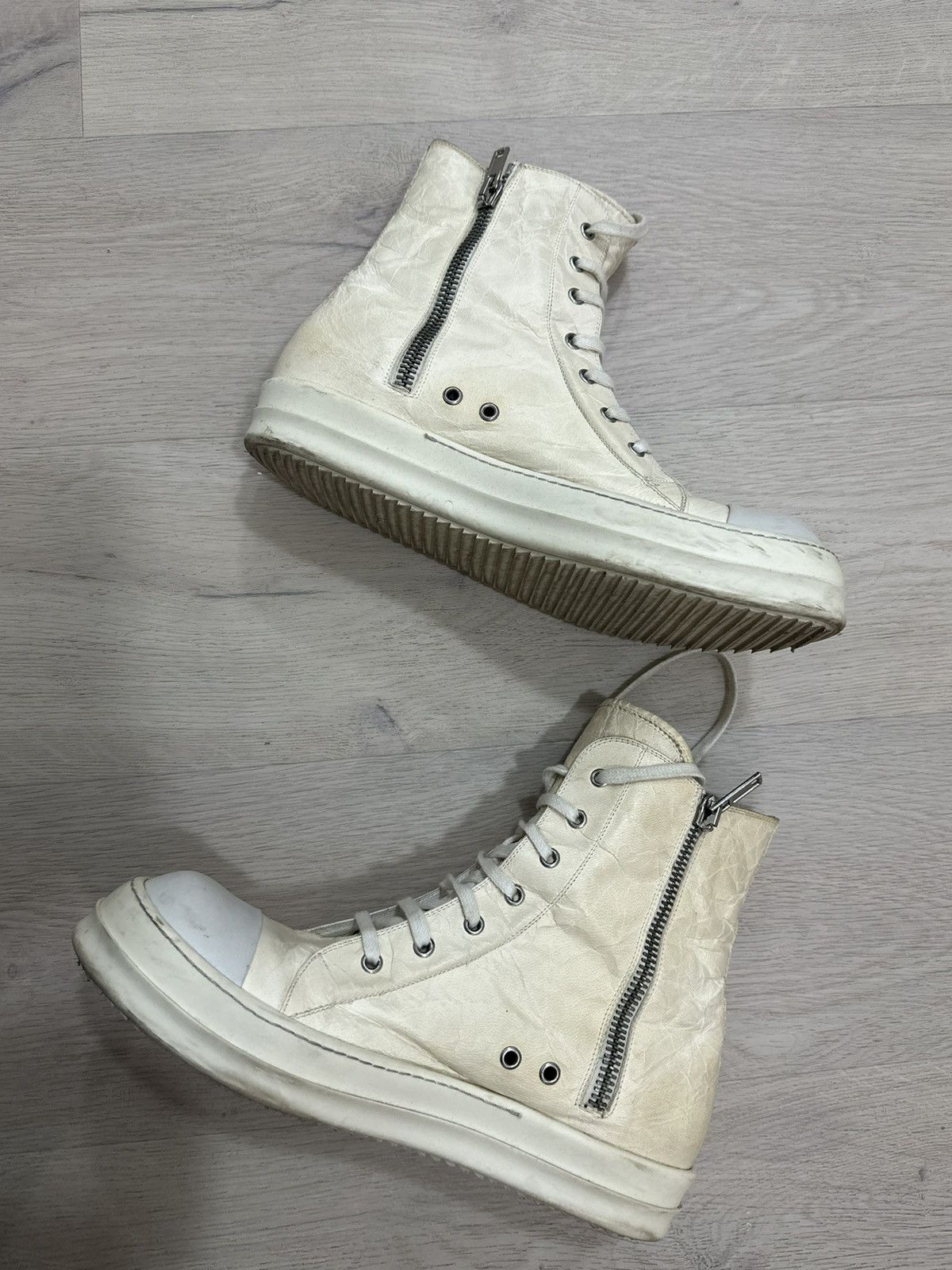 Rick Owens 2014 spring mainline ramones Size US 10.5 / EU 43-44 - 3 Thumbnail