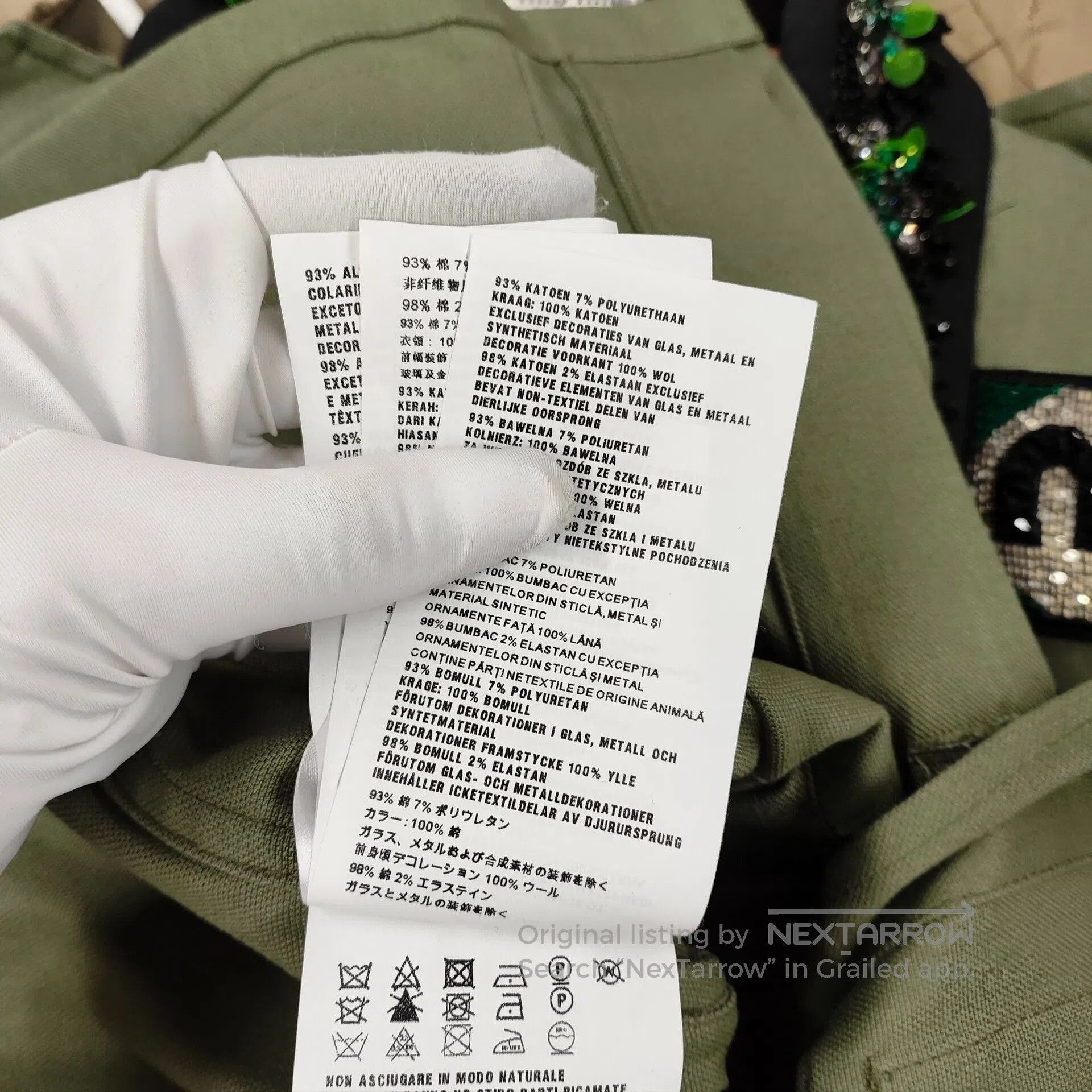 Miu Miu Miu Miu Multi-pocket windbreaker green size 36| Size XS / US 0-2 / IT 36-38 - 7 Thumbnail
