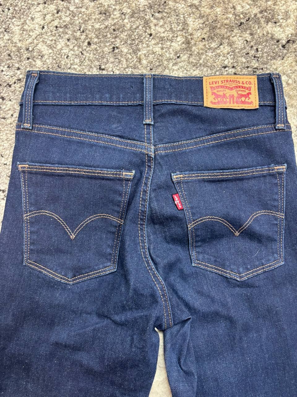 Levi's Levi's Slimming Straight Leg Jeans - Dark Wash - Size 26 Size 26" / US 2 / IT 38 - 11 Thumbnail