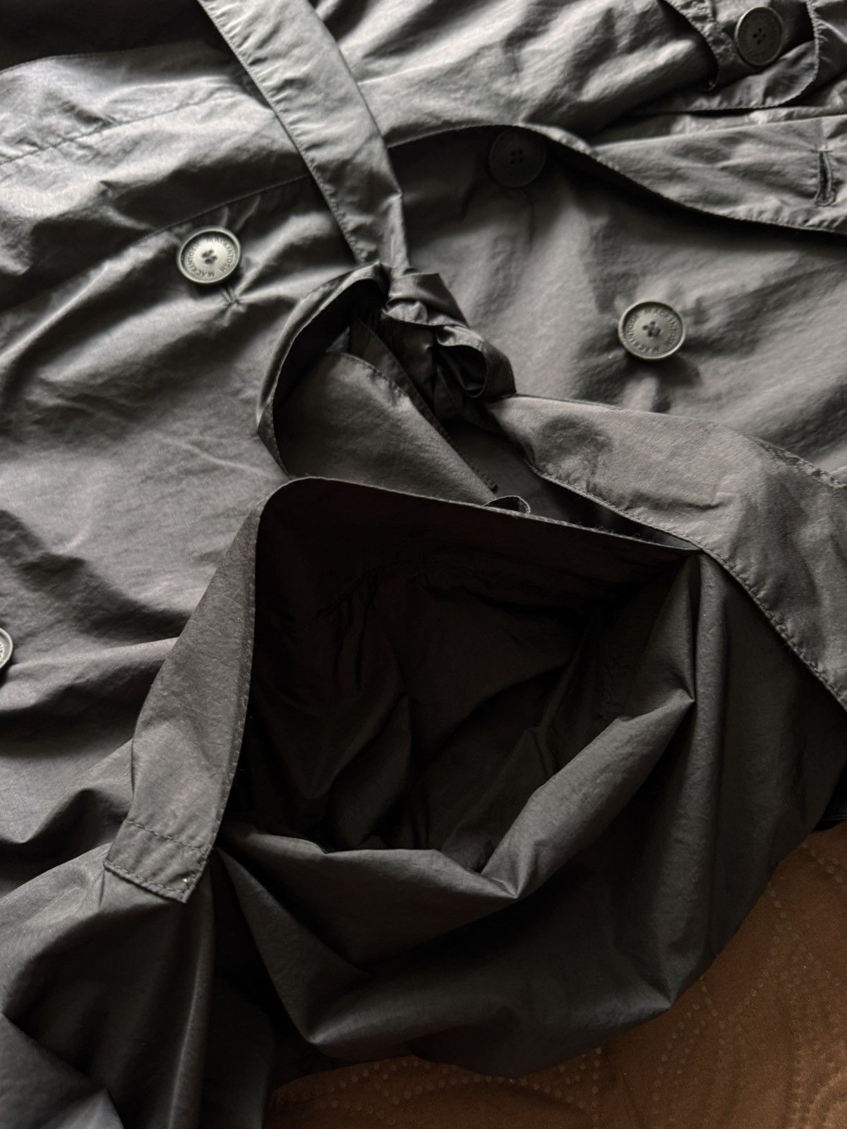 Mackintosh MACKINTOSH DOUBLE BREASTED TRENCH COAT LIGHT JACKET Size US XL / EU 56 / 4 - 13 Thumbnail