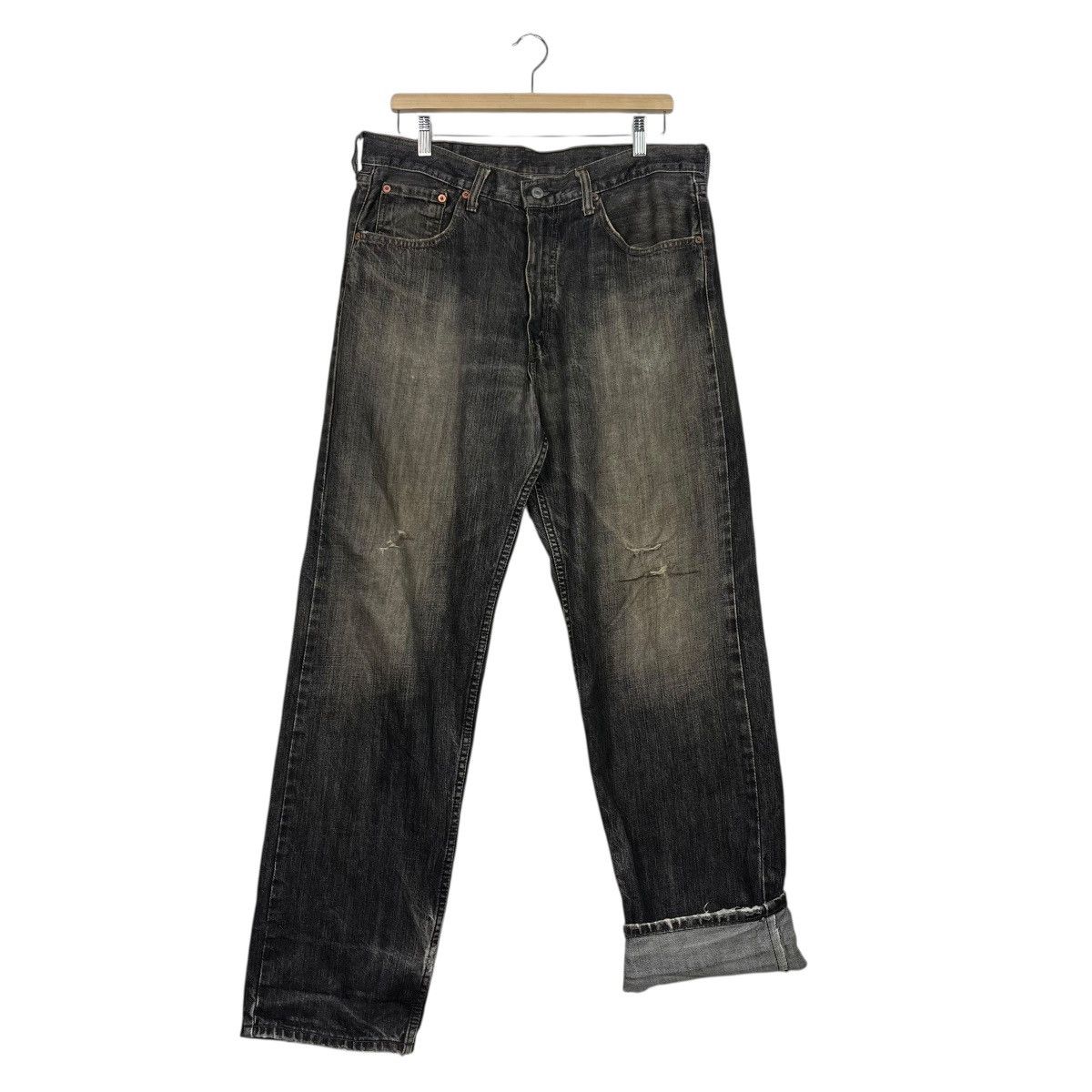 Levi's Vintage Levis Lot 559 Distressed Denim Jeans Size US 34 / EU 50 - 11 Thumbnail