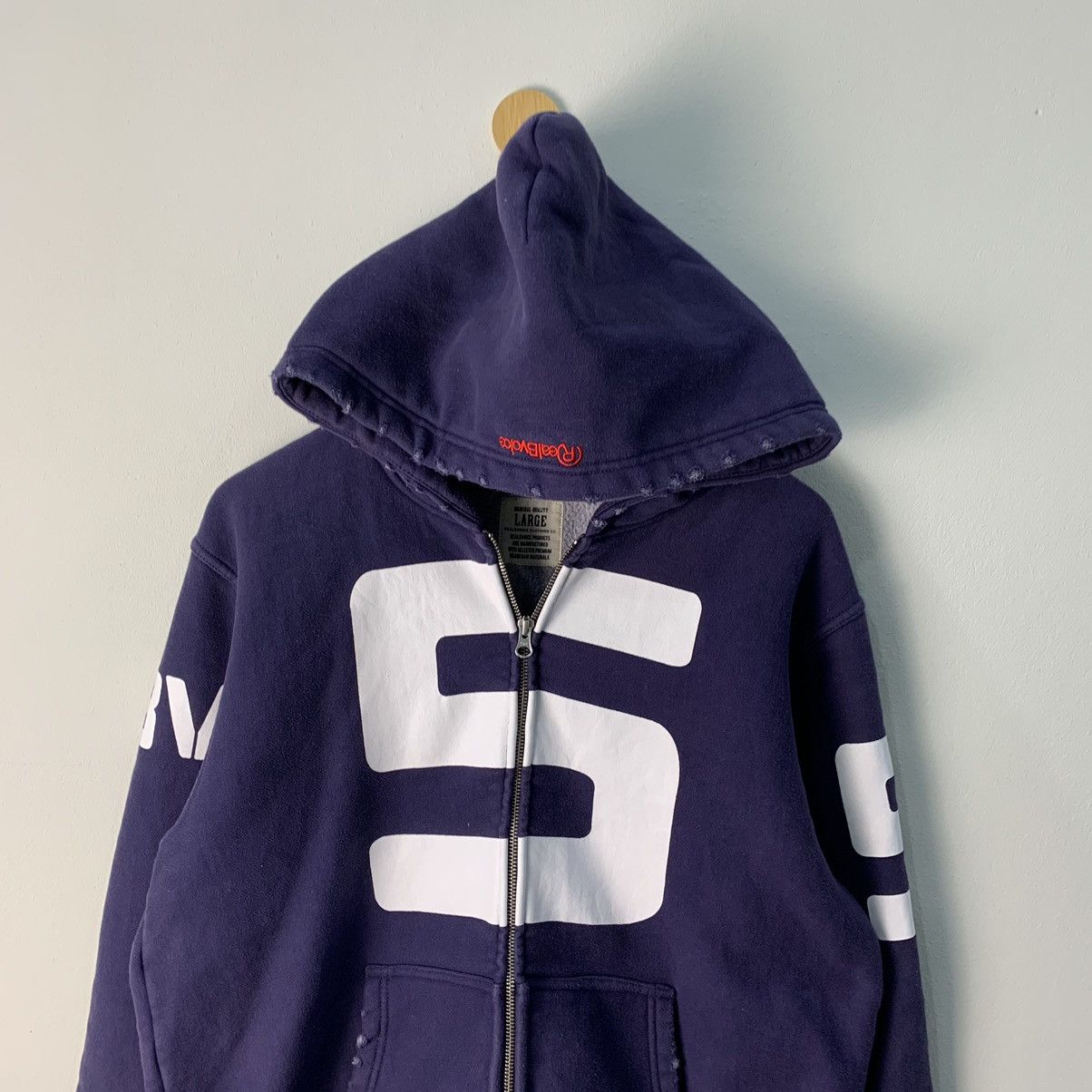 Japanese Brand × Vintage BIG LOGO REALBVOICE SURF ENGINEER JACKET Size US L / EU 52-54 / 3 - 6 Thumbnail