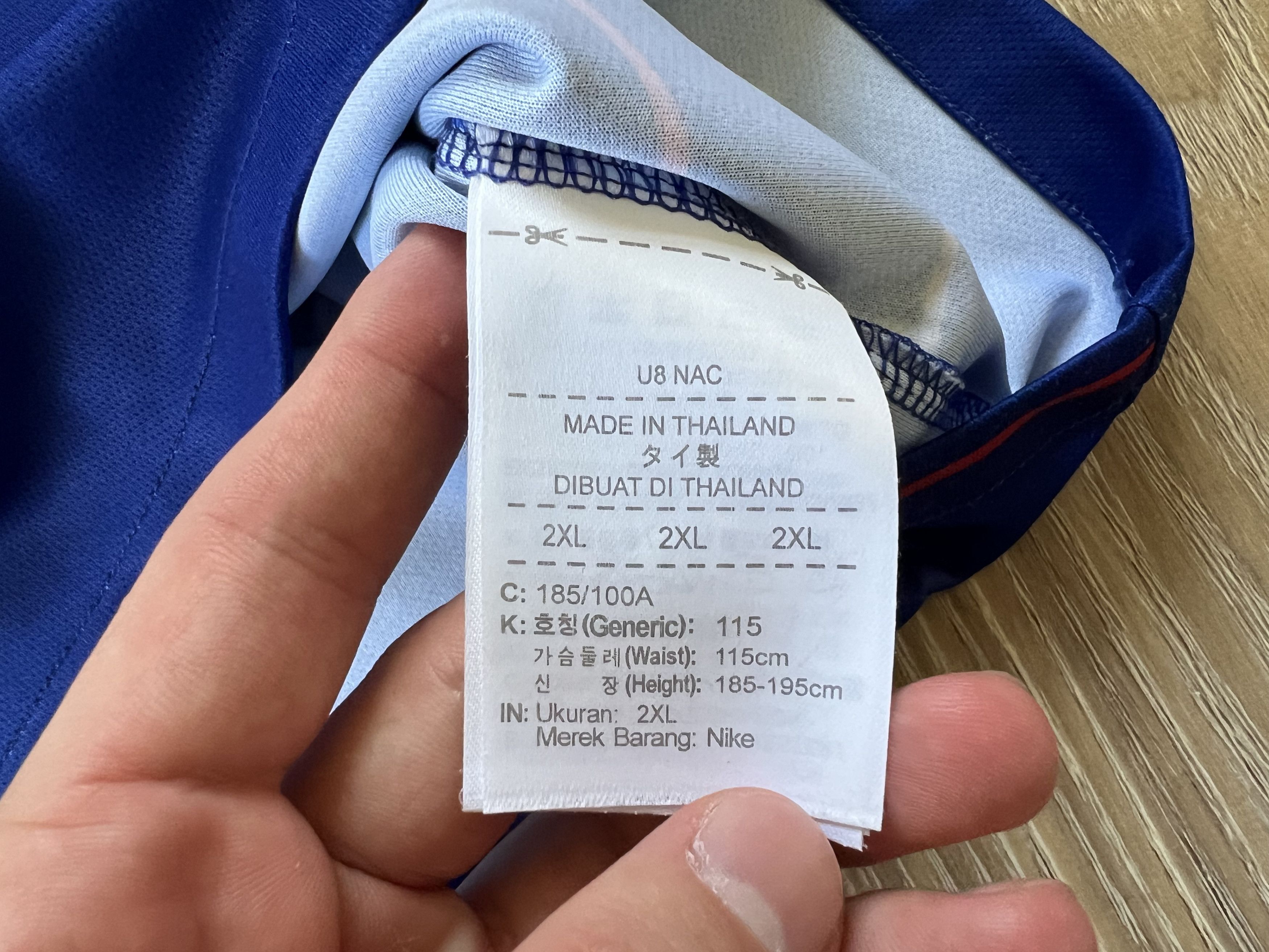 Nike Nike Chelsea Vapor Match Home Football Shirt 2018 Size US XXL / EU 58 / 5 - 8 Thumbnail