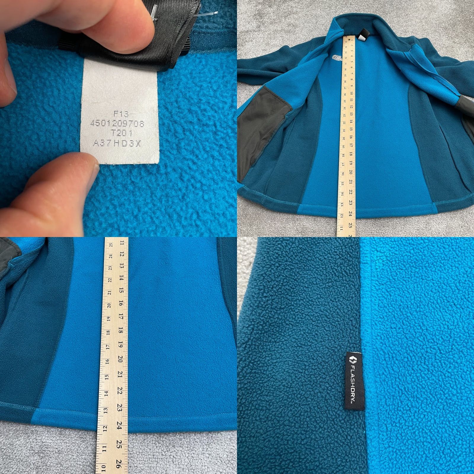 The North Face The North Face Khumbu Fleece Jacket Womens Medium Blue Outdoor Hiking Regular Fit Size M / US 6-8 / IT 42-44 - 8 Thumbnail