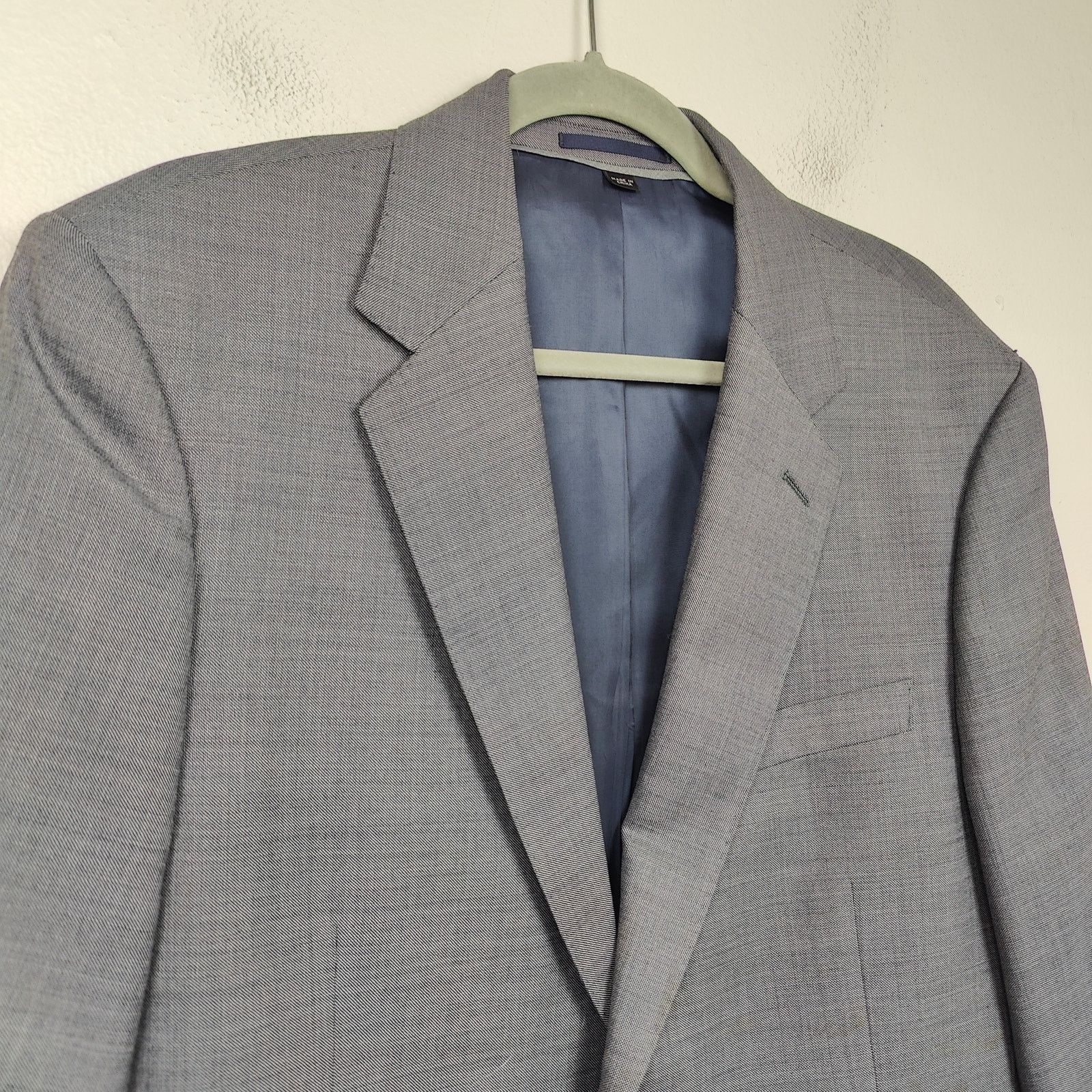 J.Crew J Crew Ludlow Blazer Mens 42R Gray Four Season Wool Size 42R - 3 Thumbnail