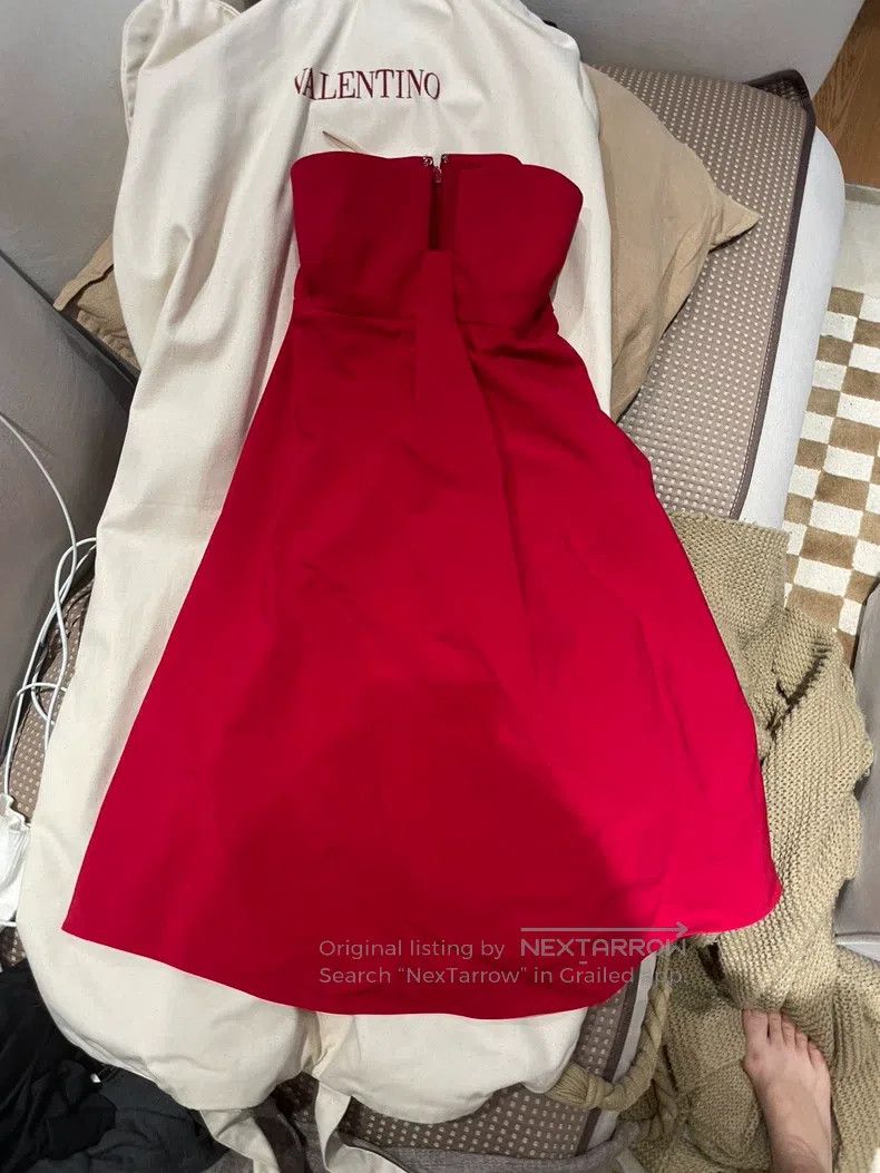 Valentino Valentino Little red dress Size S / US 4 / IT 40 - 3 Thumbnail