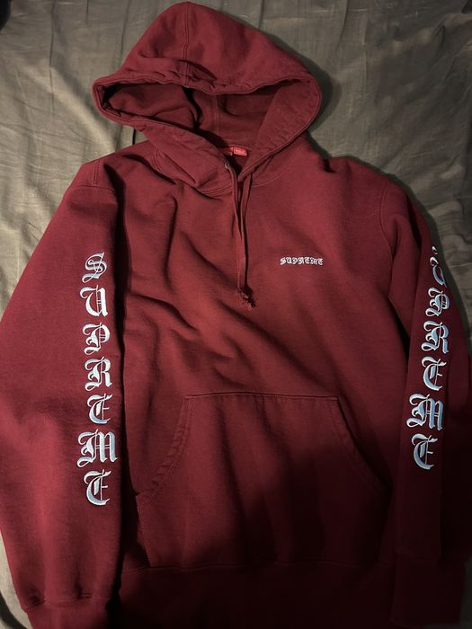 Supreme discount hoodie grailed