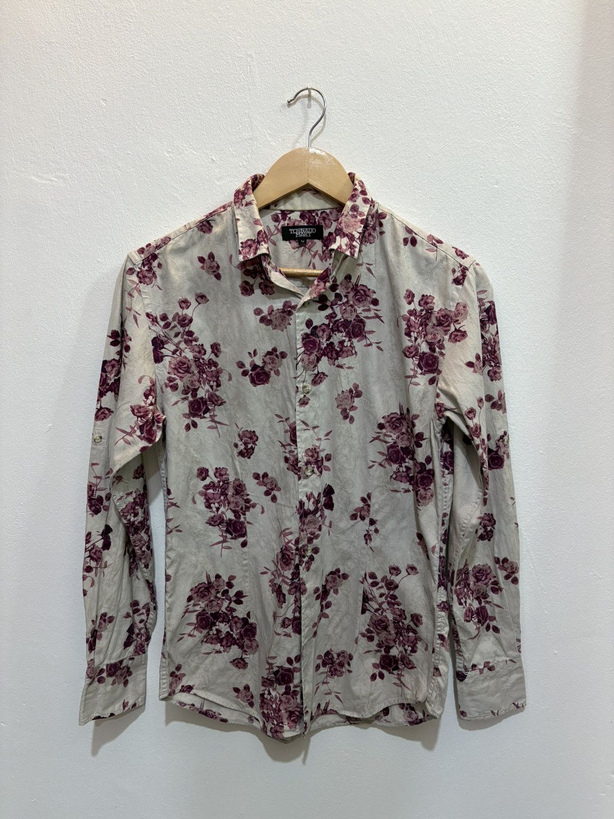 Tornado Mart Tornado mart flower print shirt Size US S / EU 44-46 / 1 - 1 Thumbnail